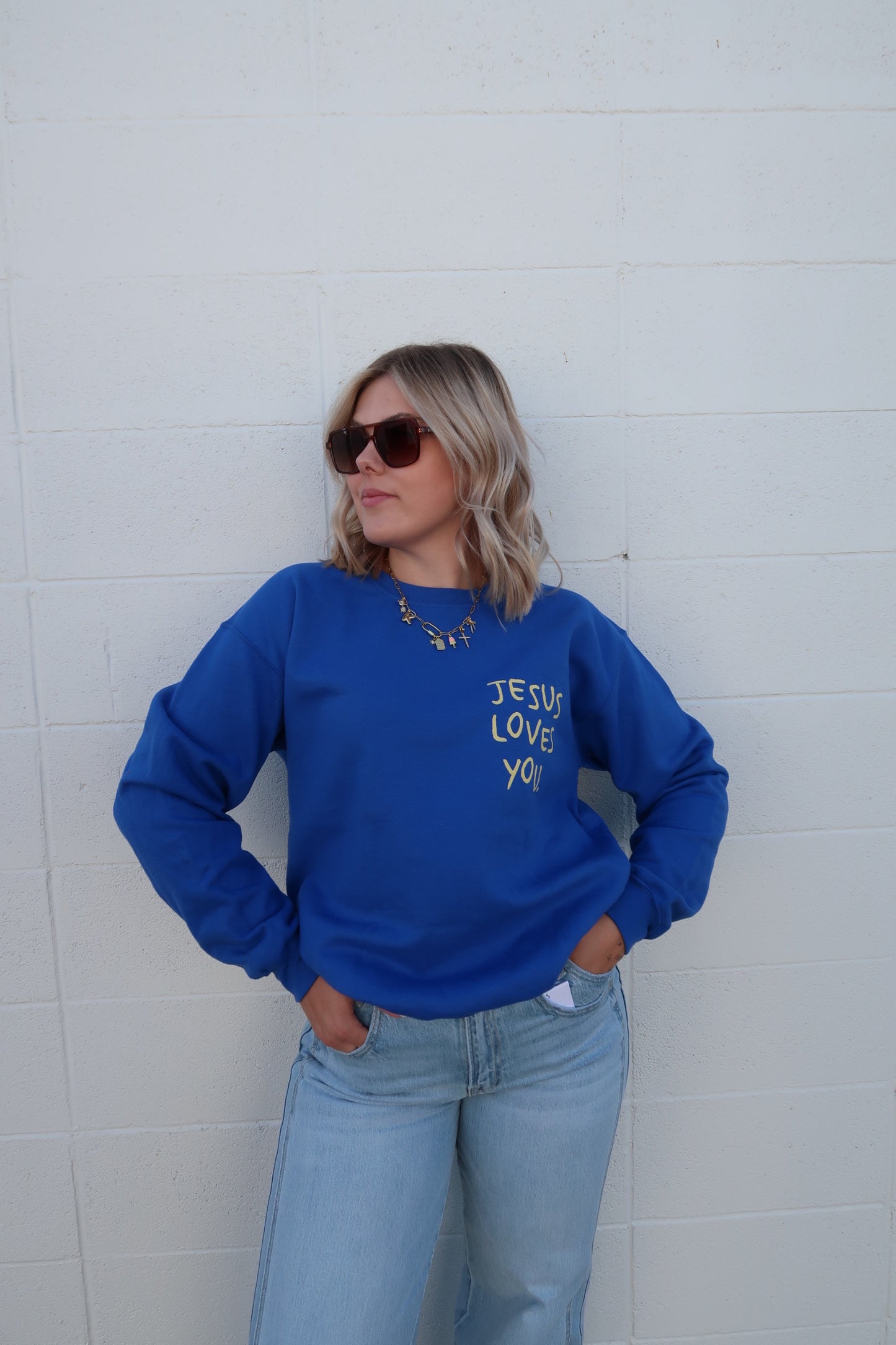 Jesus Loves You Crewneck