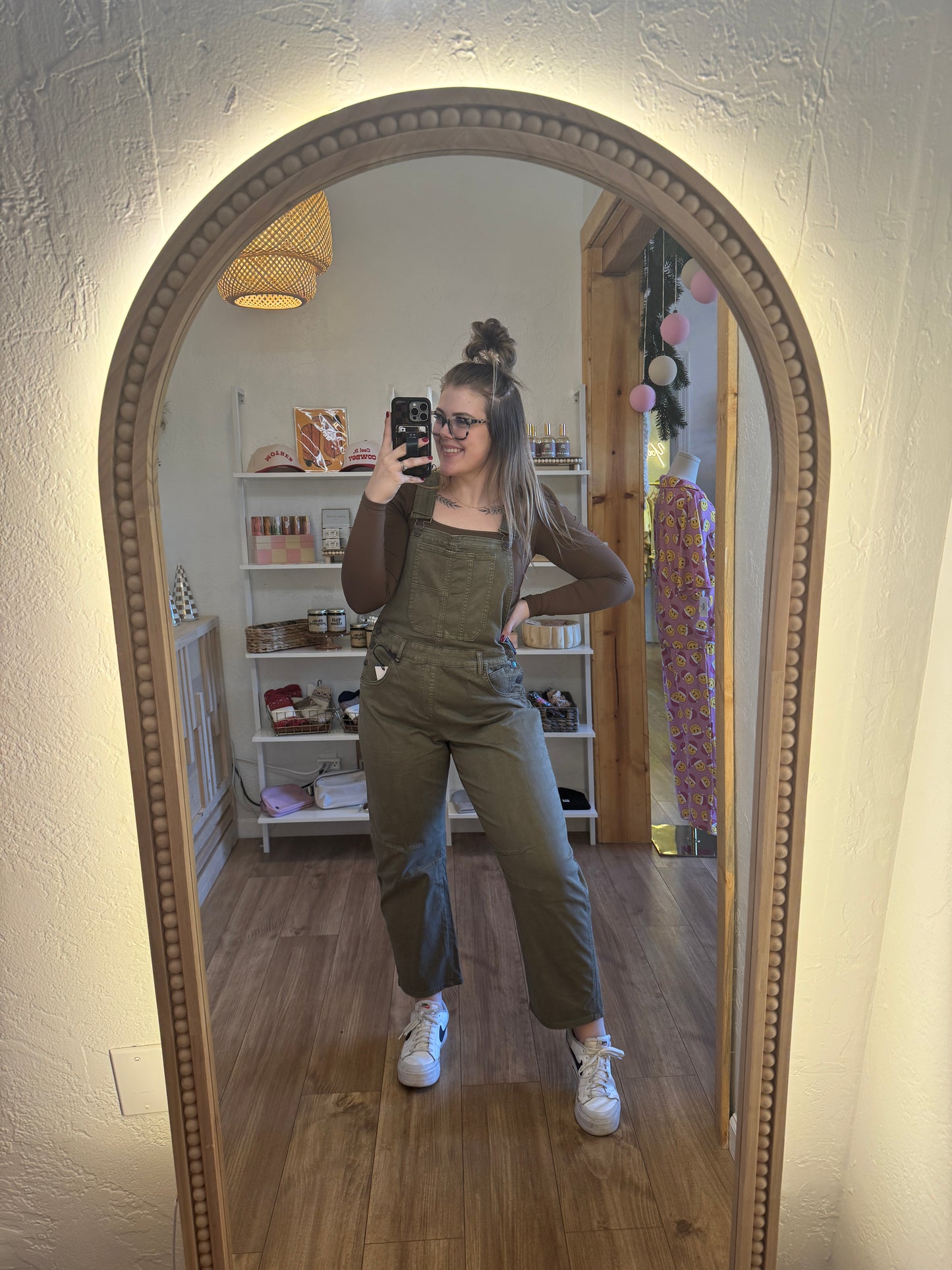 Kasi Barrel Leg Overalls