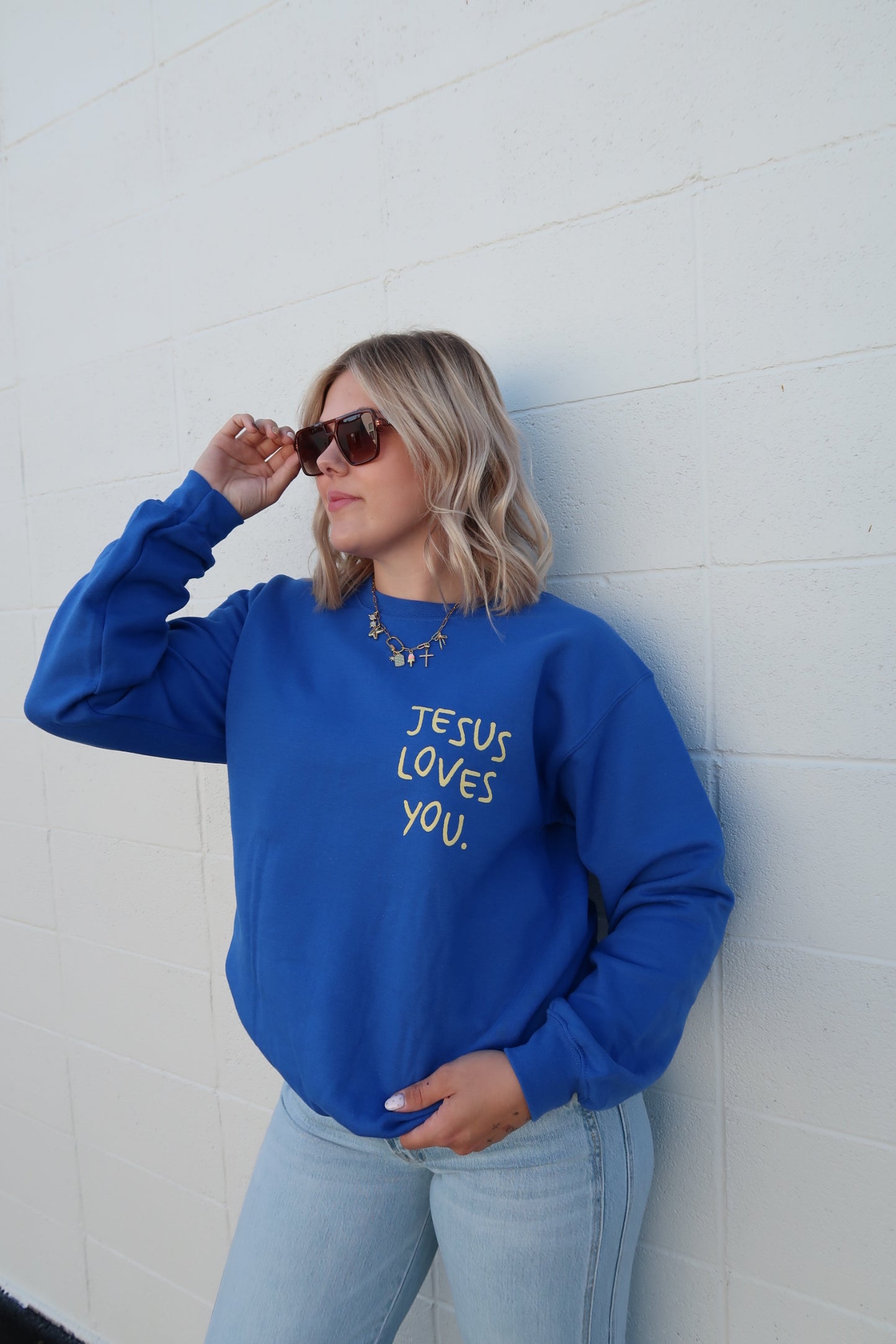 Jesus Loves You Crewneck