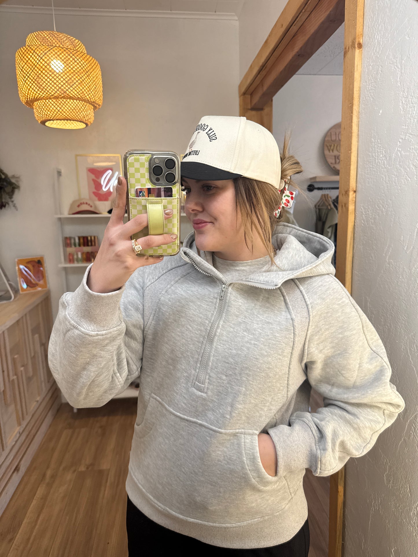 In my Dupe Era 1/4 Zip Hoodie