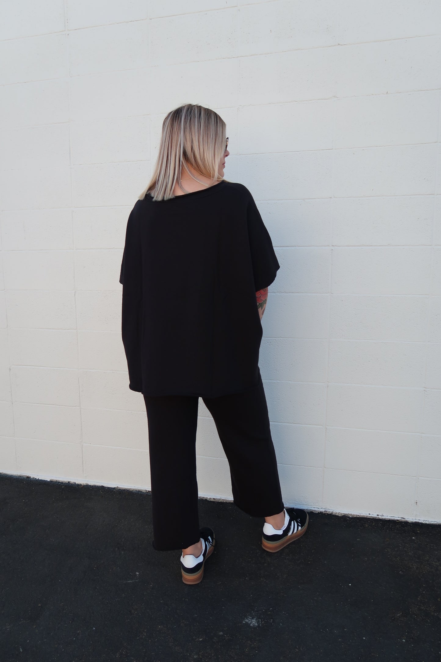 Malibu Vintage Fleece Dolman Top