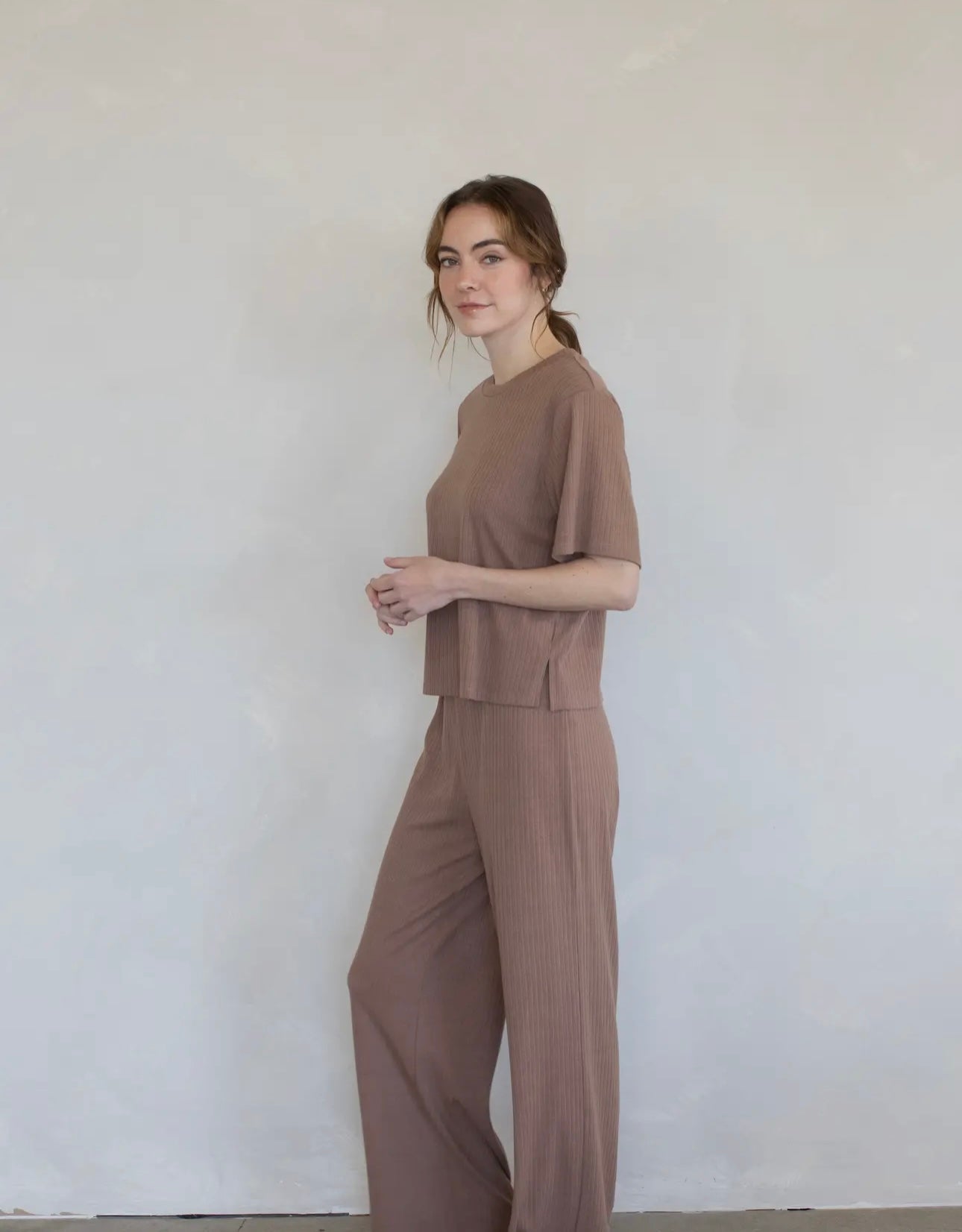 Emy Textured Knit Set