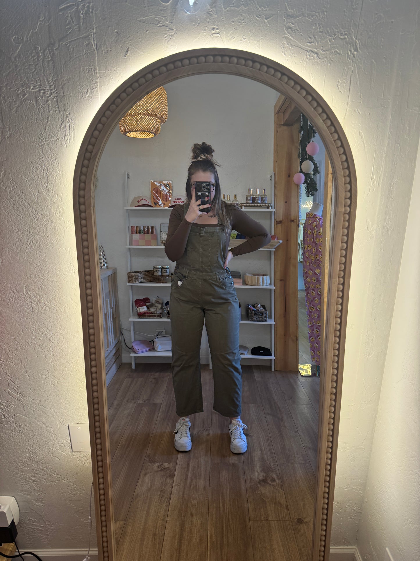 Kasi Barrel Leg Overalls