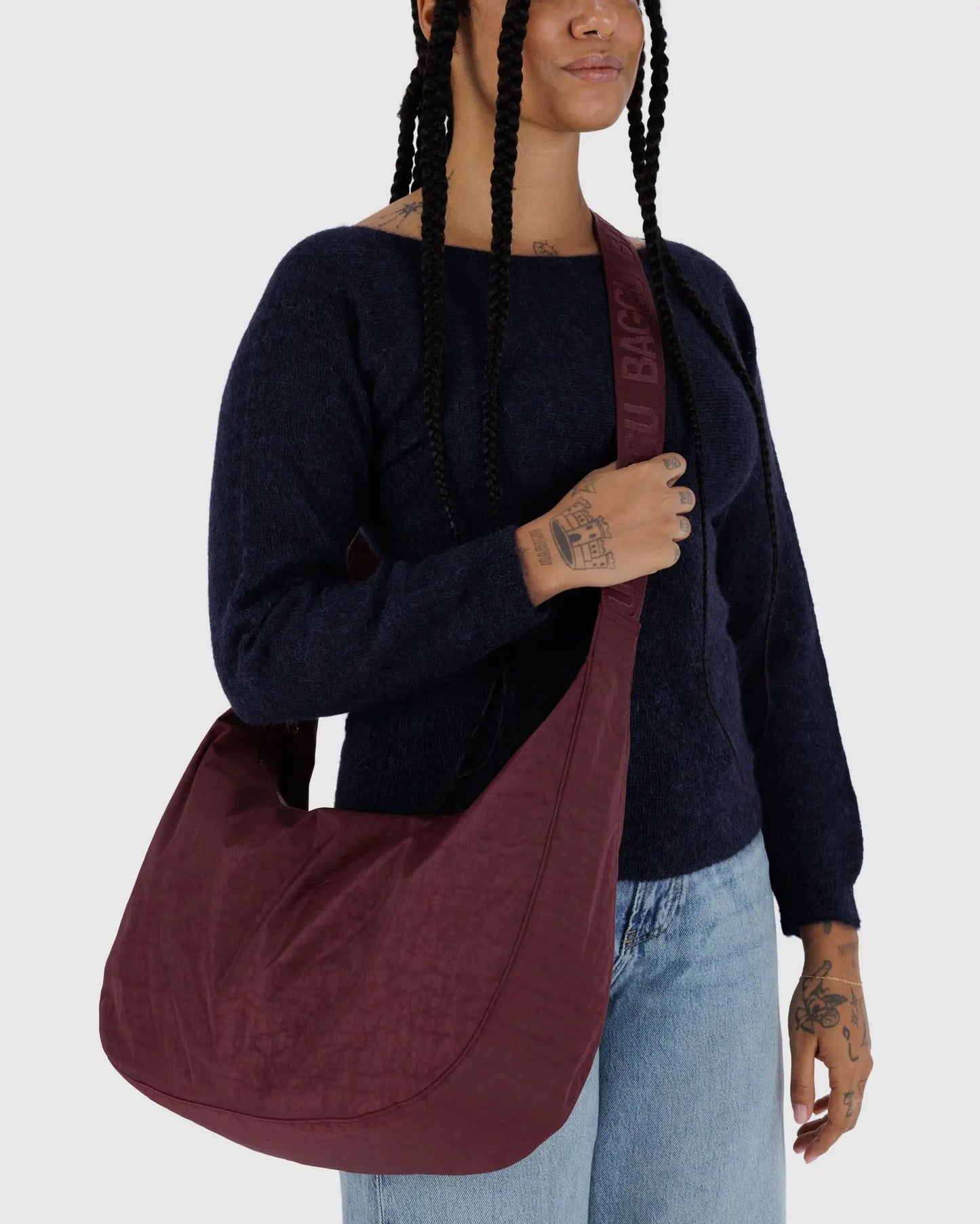 Baggu Large Nylon Crescent Bag