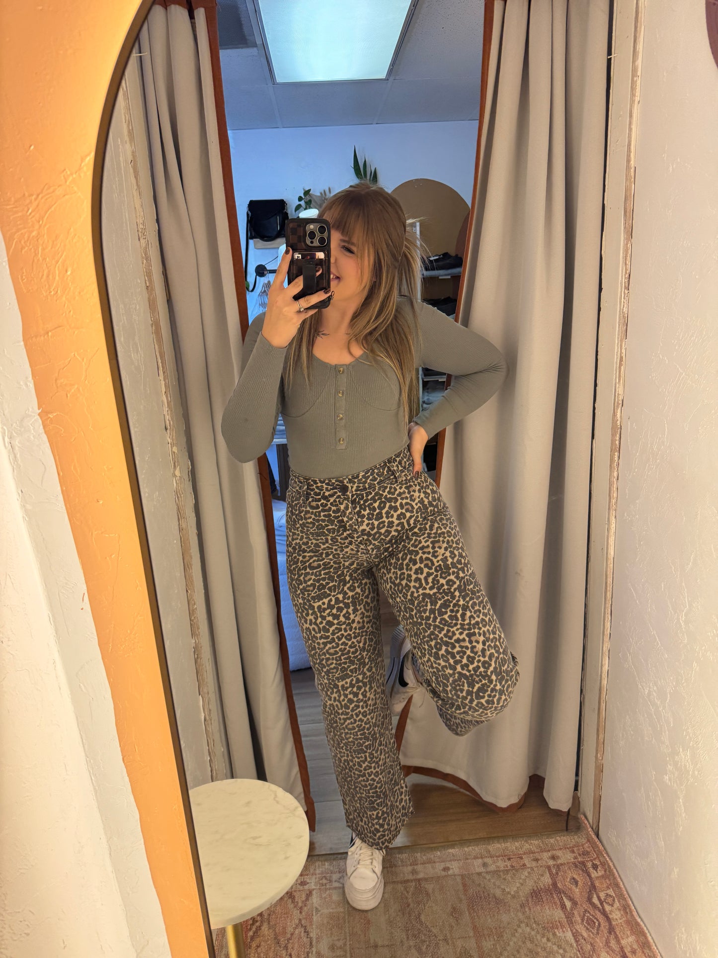 Leopard Printed Pants