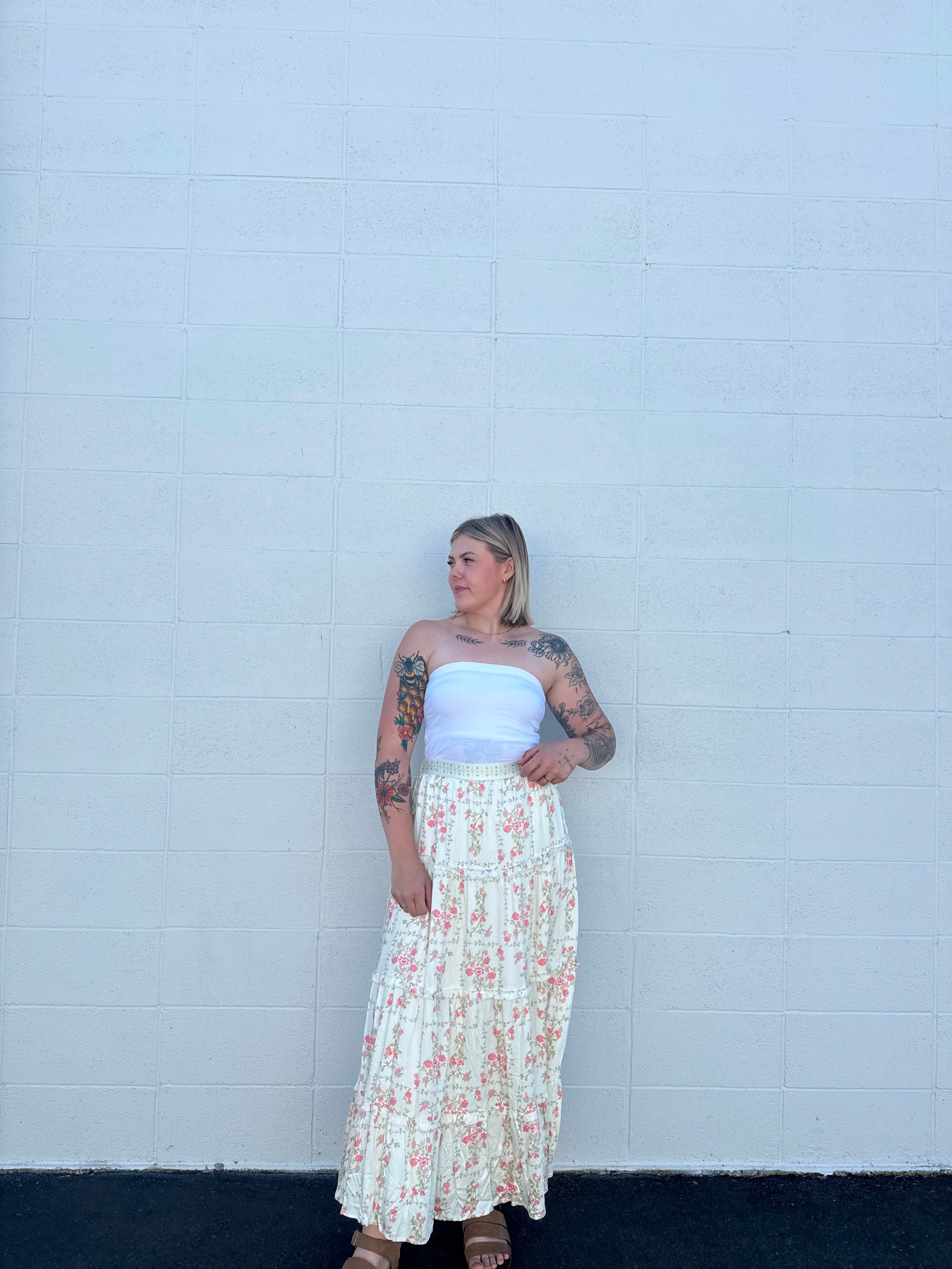 Floral Daydream Maxi Skirt