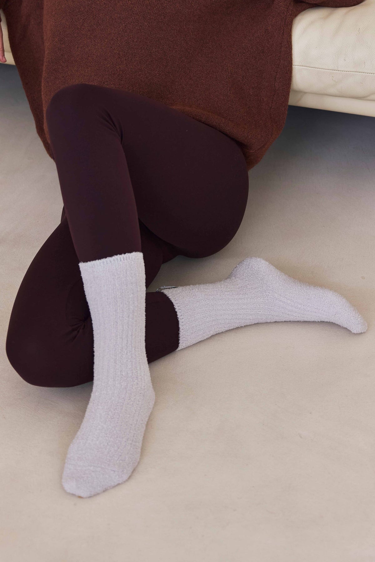 Cosy Socks - 100% Recycled - Chocolate Sauce