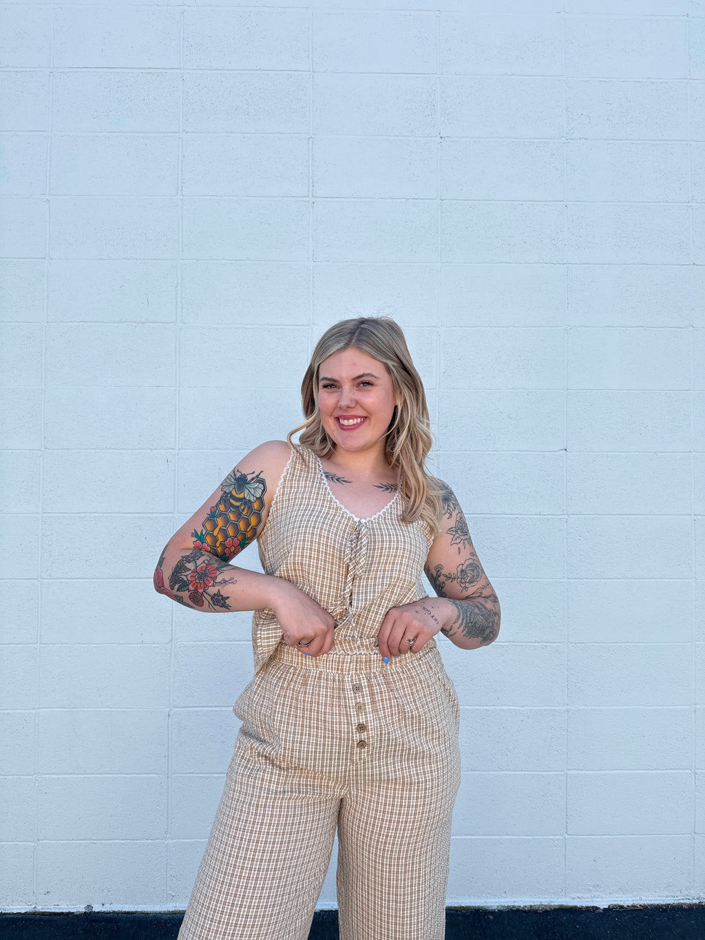 Glow + Gingham Set