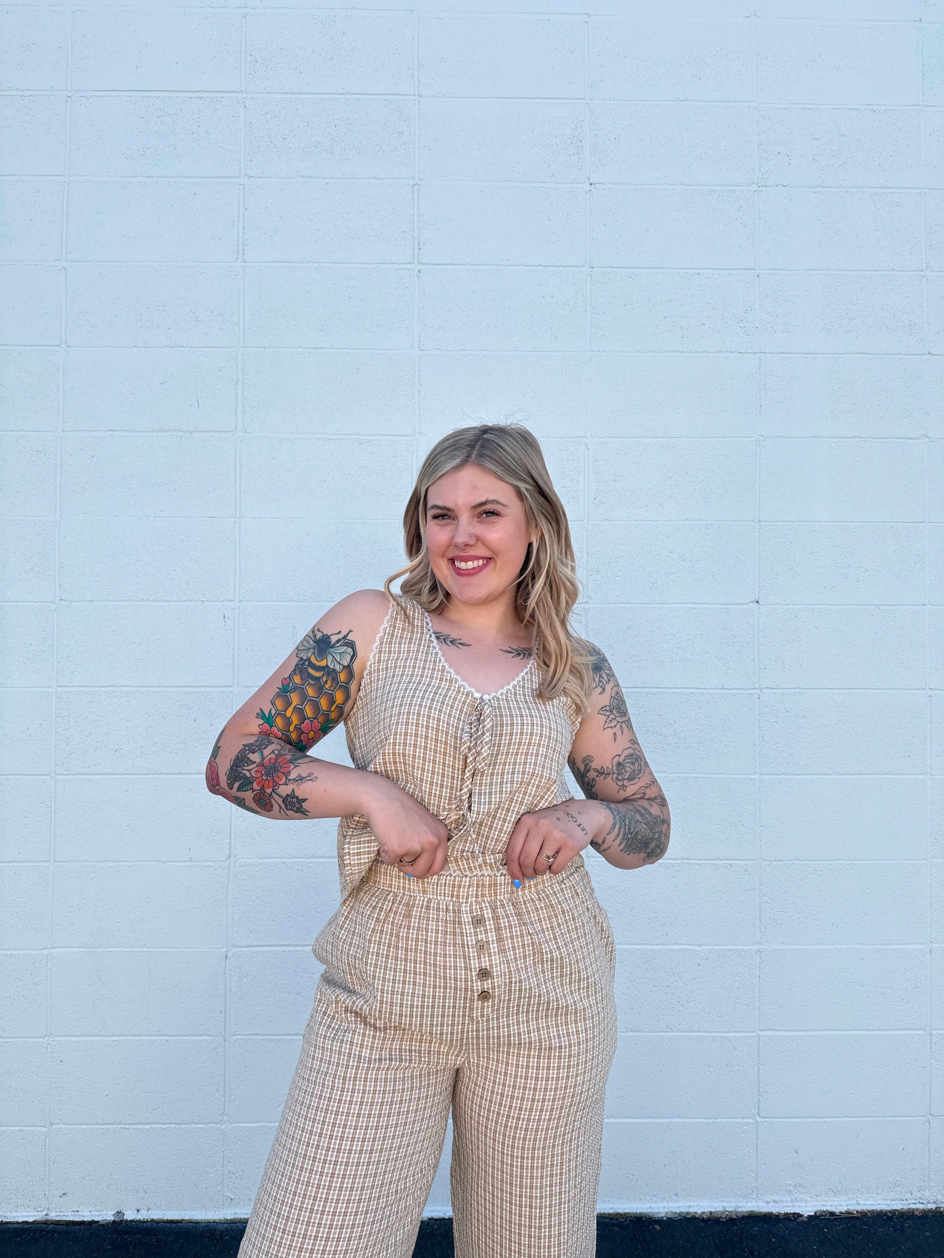 Glow + Gingham Set