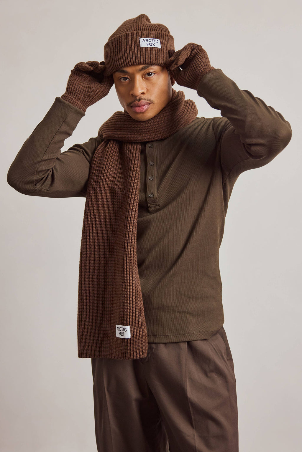 Recycled Bottle Beanie - Chocolate