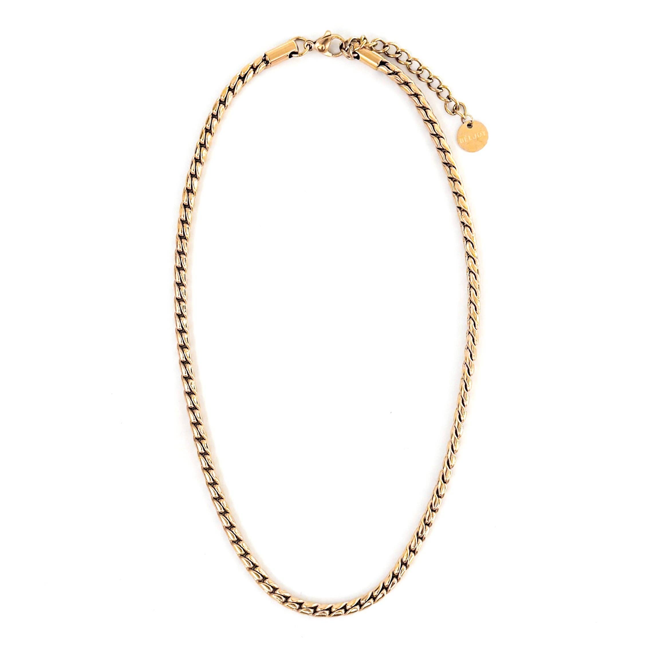 Margo Gold Rope Chain Necklace