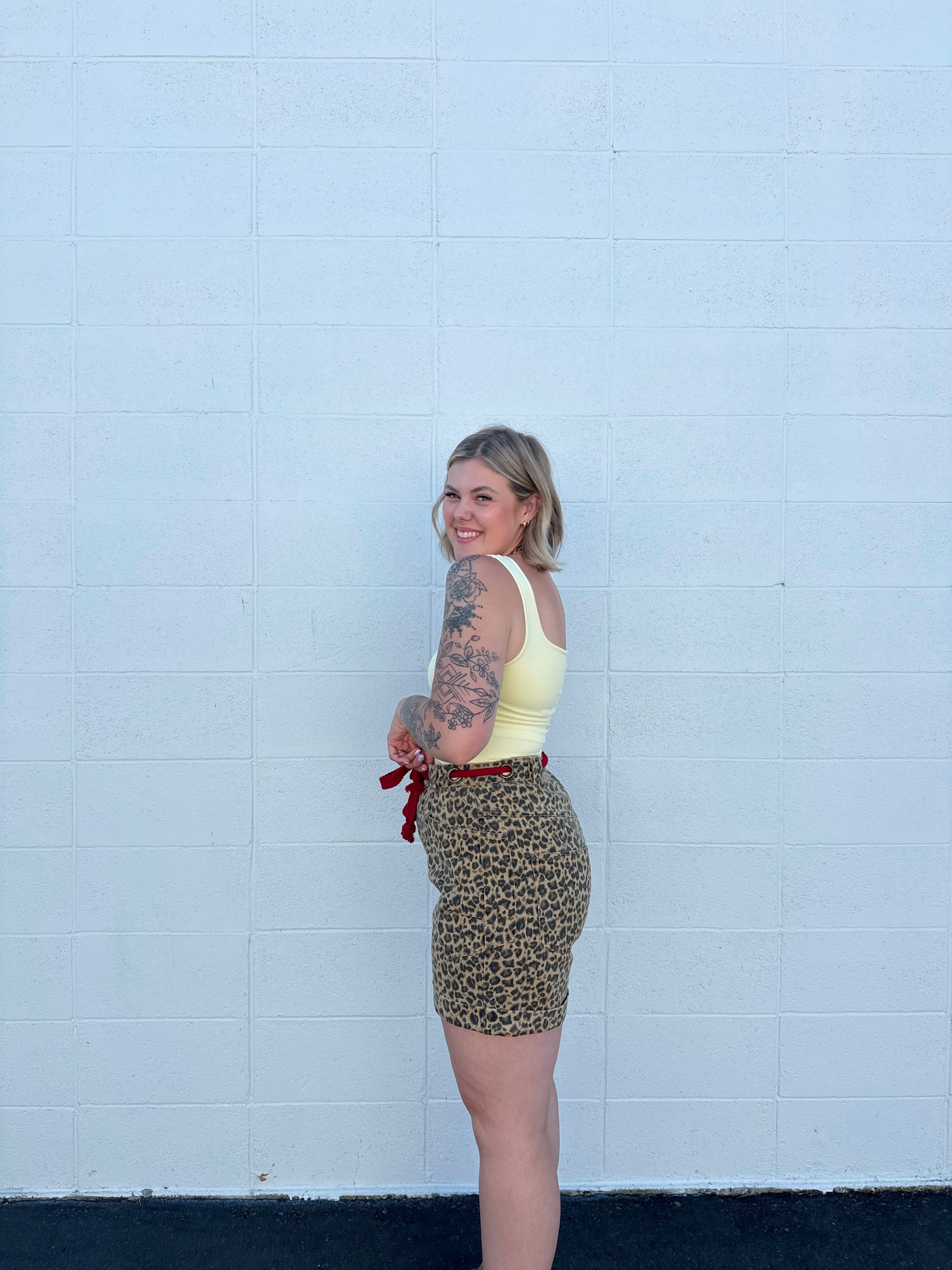 Heatwave Leopard Shorts