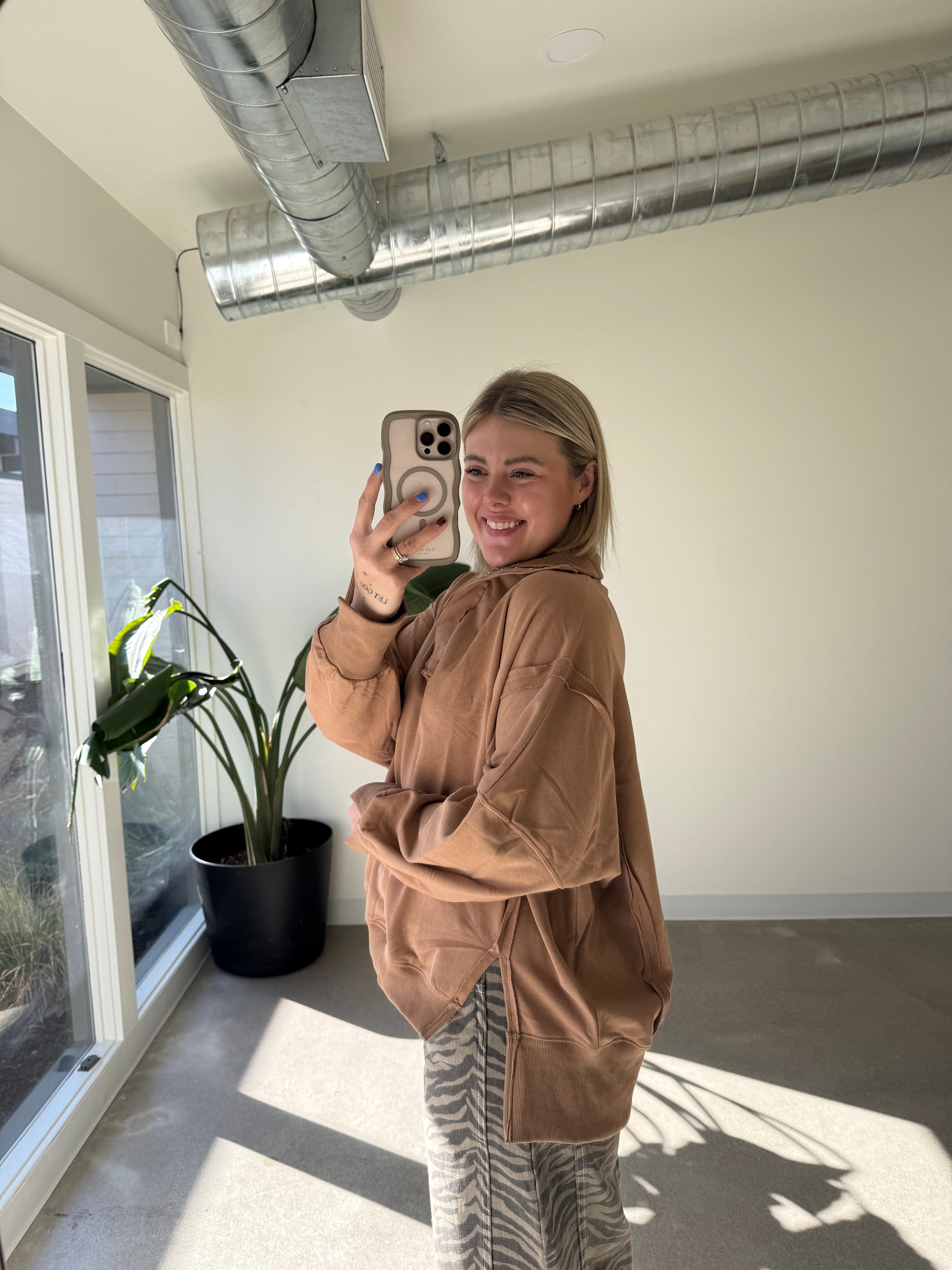 Rylee Henley Sweatshirt