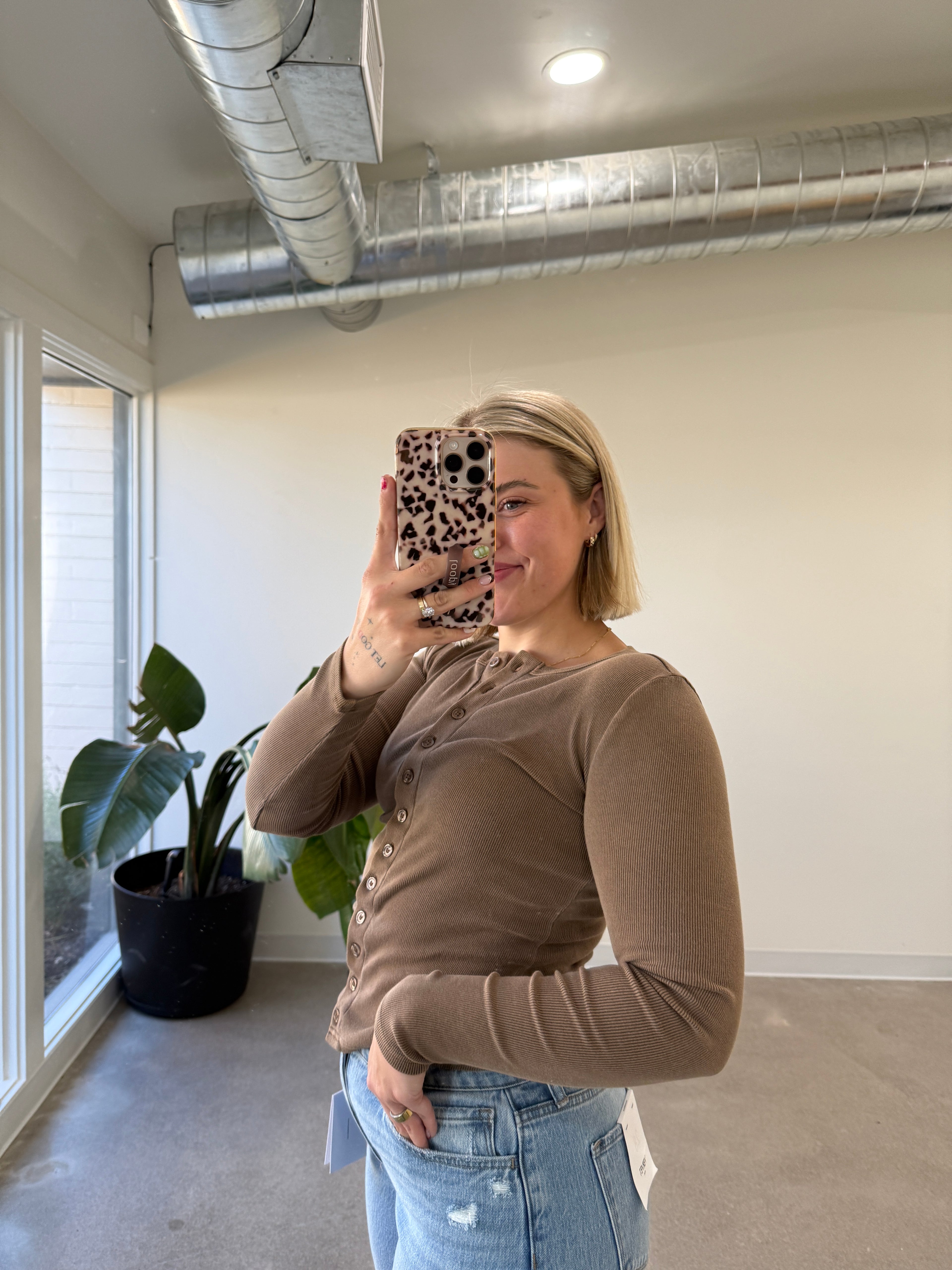 The Everyday Henley (multiple colors)