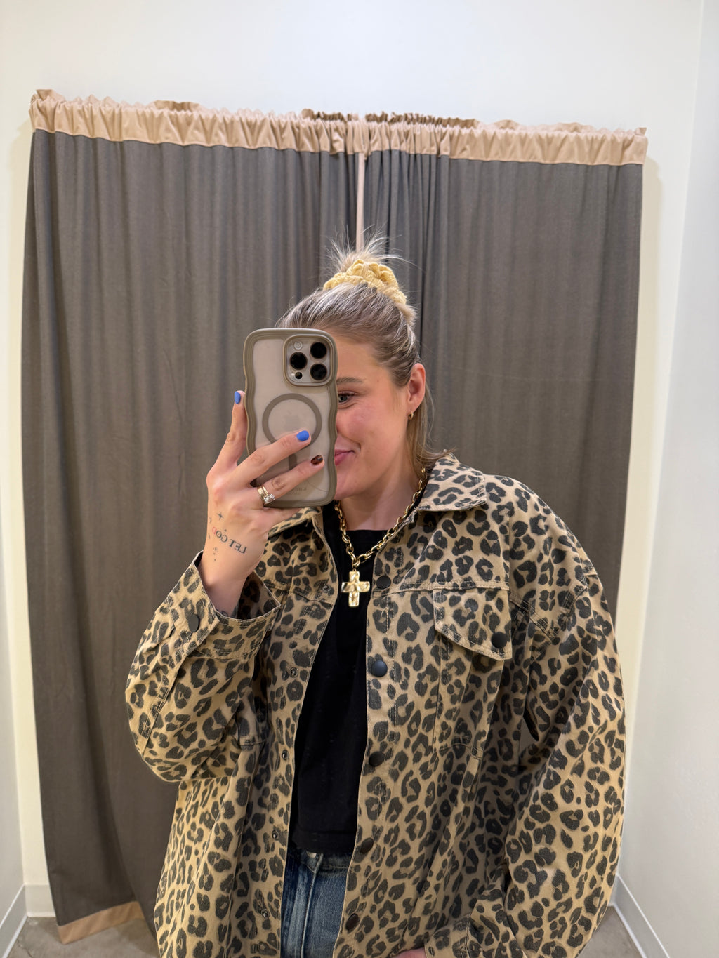 Maizie Leopard Shacket
