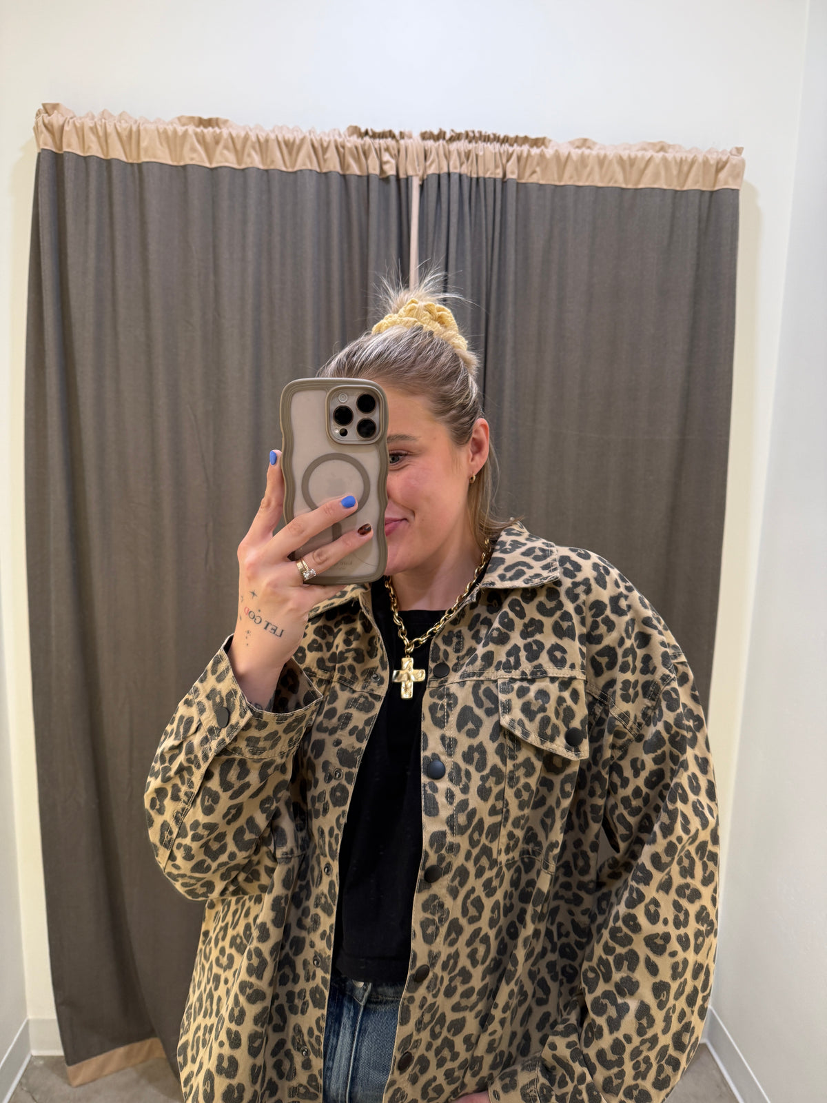 Maizie Leopard Shacket
