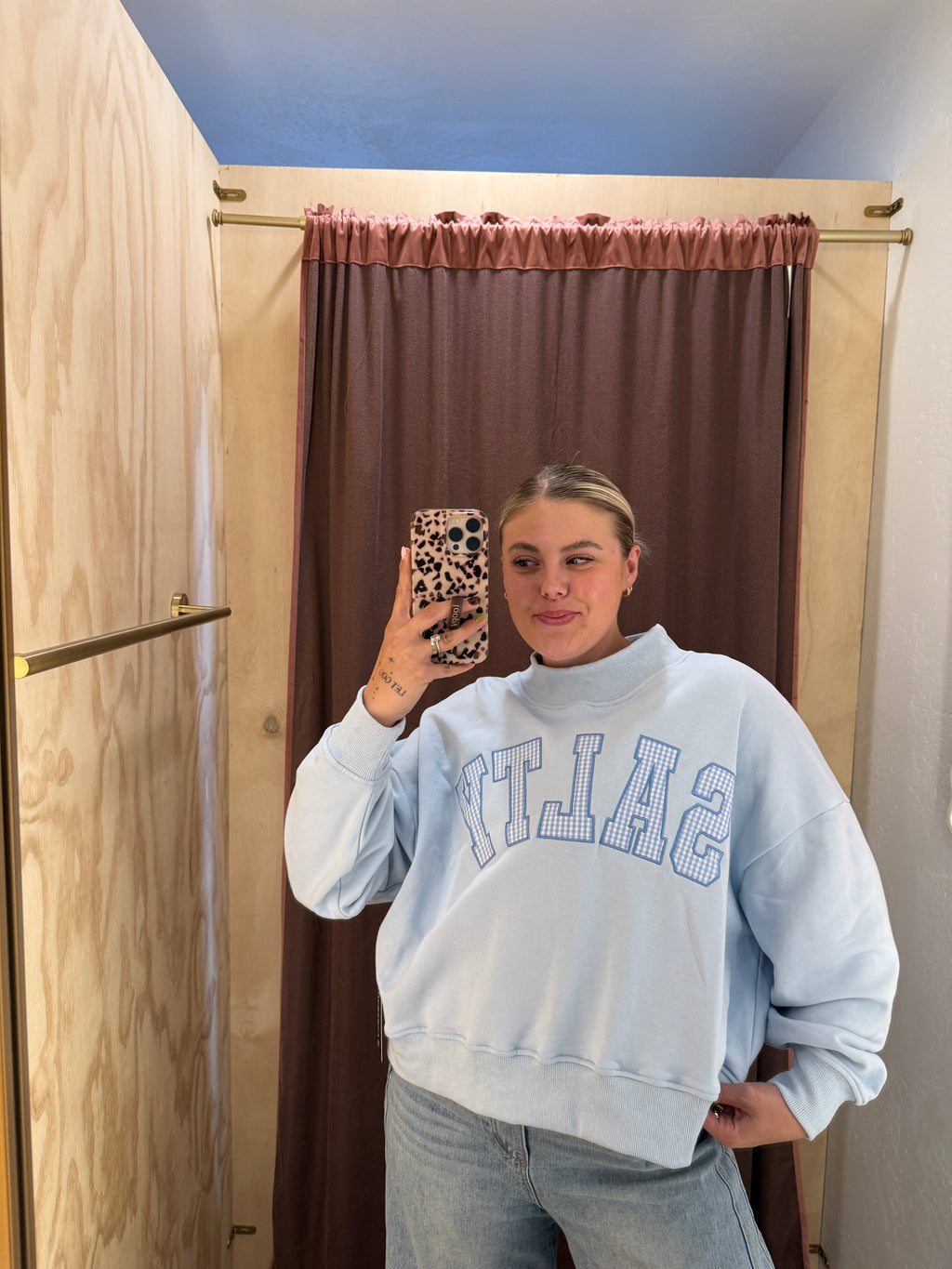Life's A Beach Mock Neck