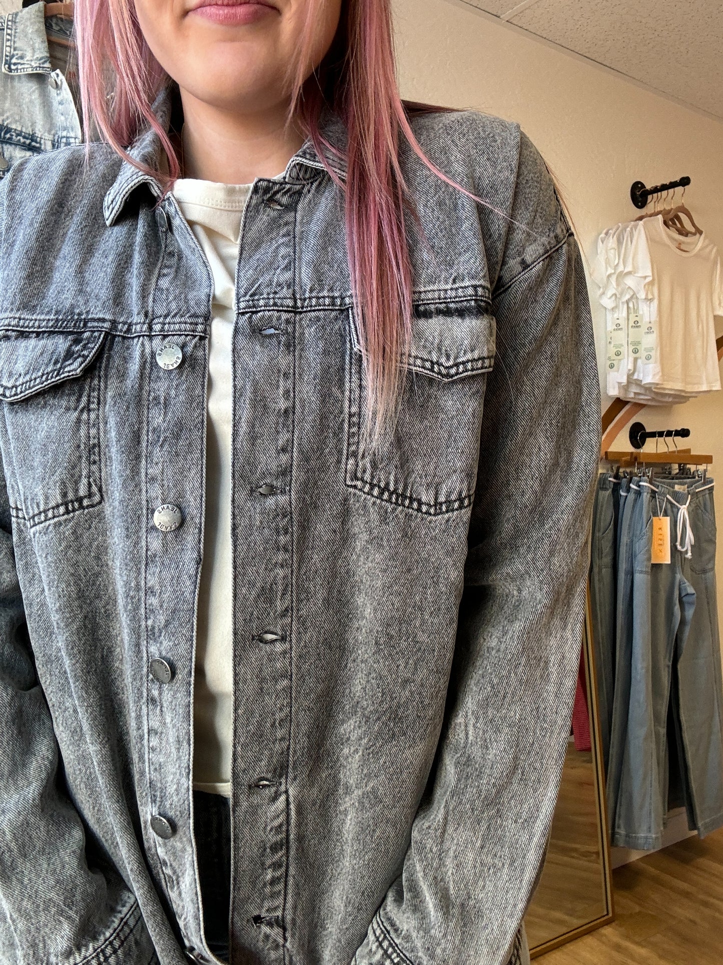 Kelsey Denim Shacket