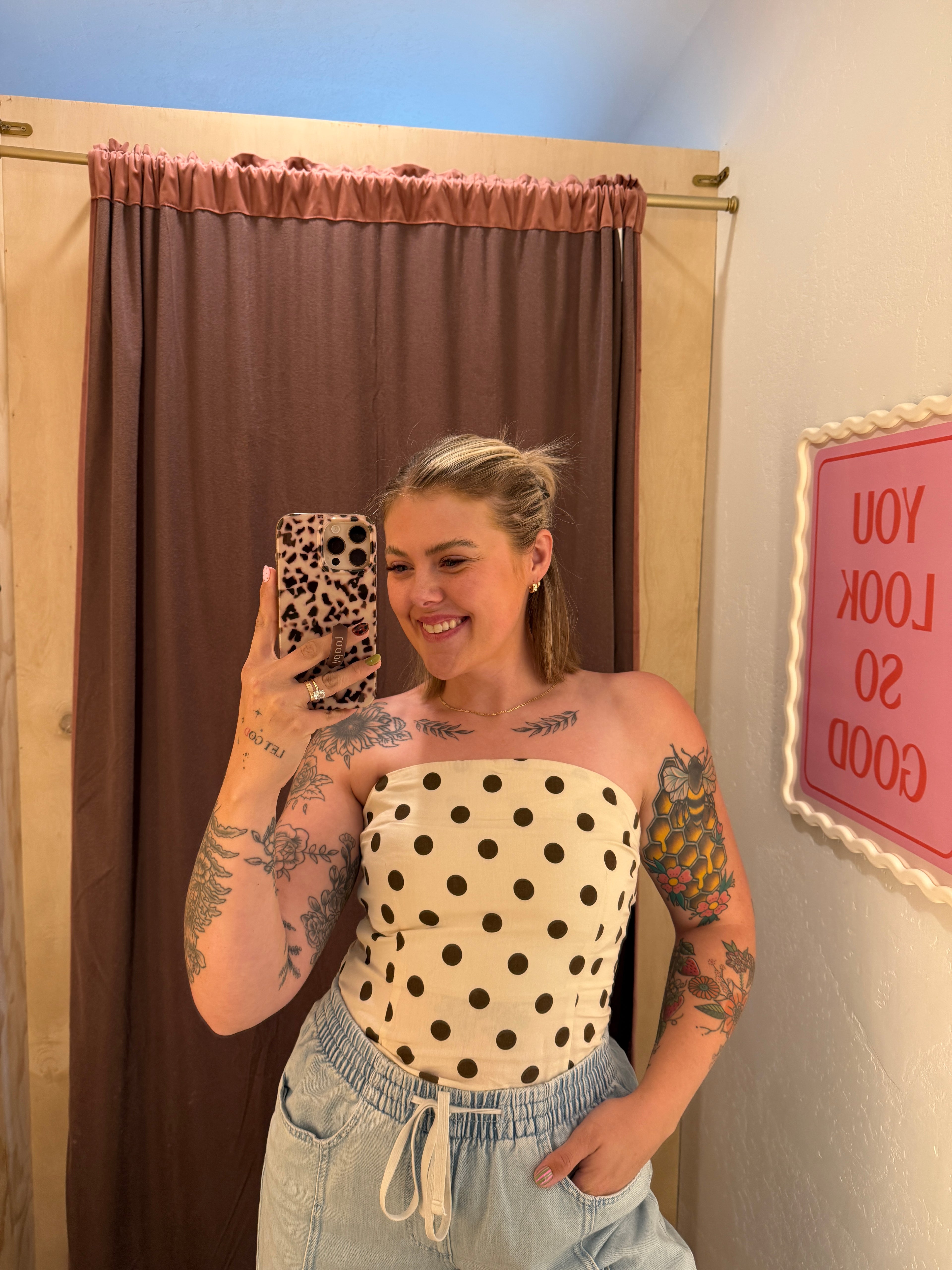 Dottie Tube Top