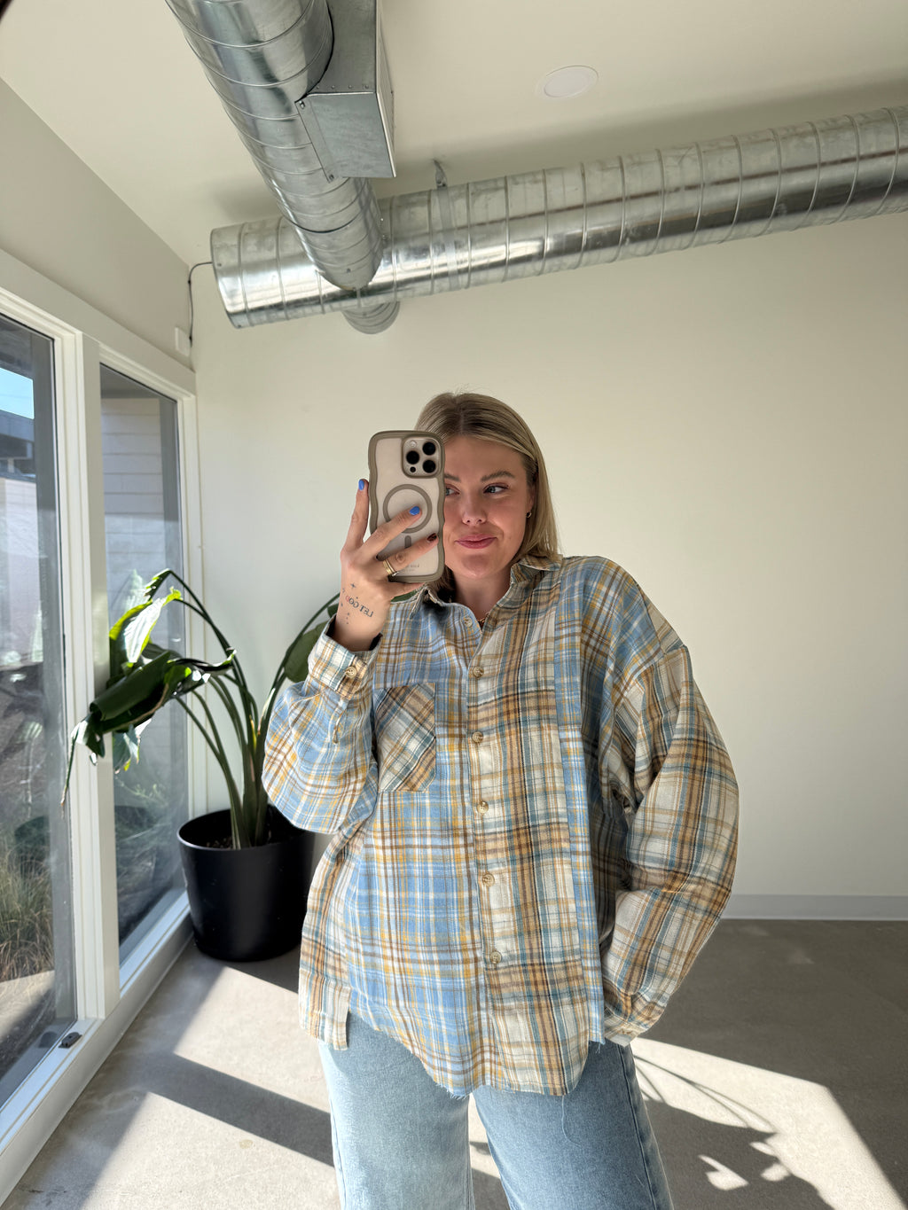 Kallie Oversized Flannel