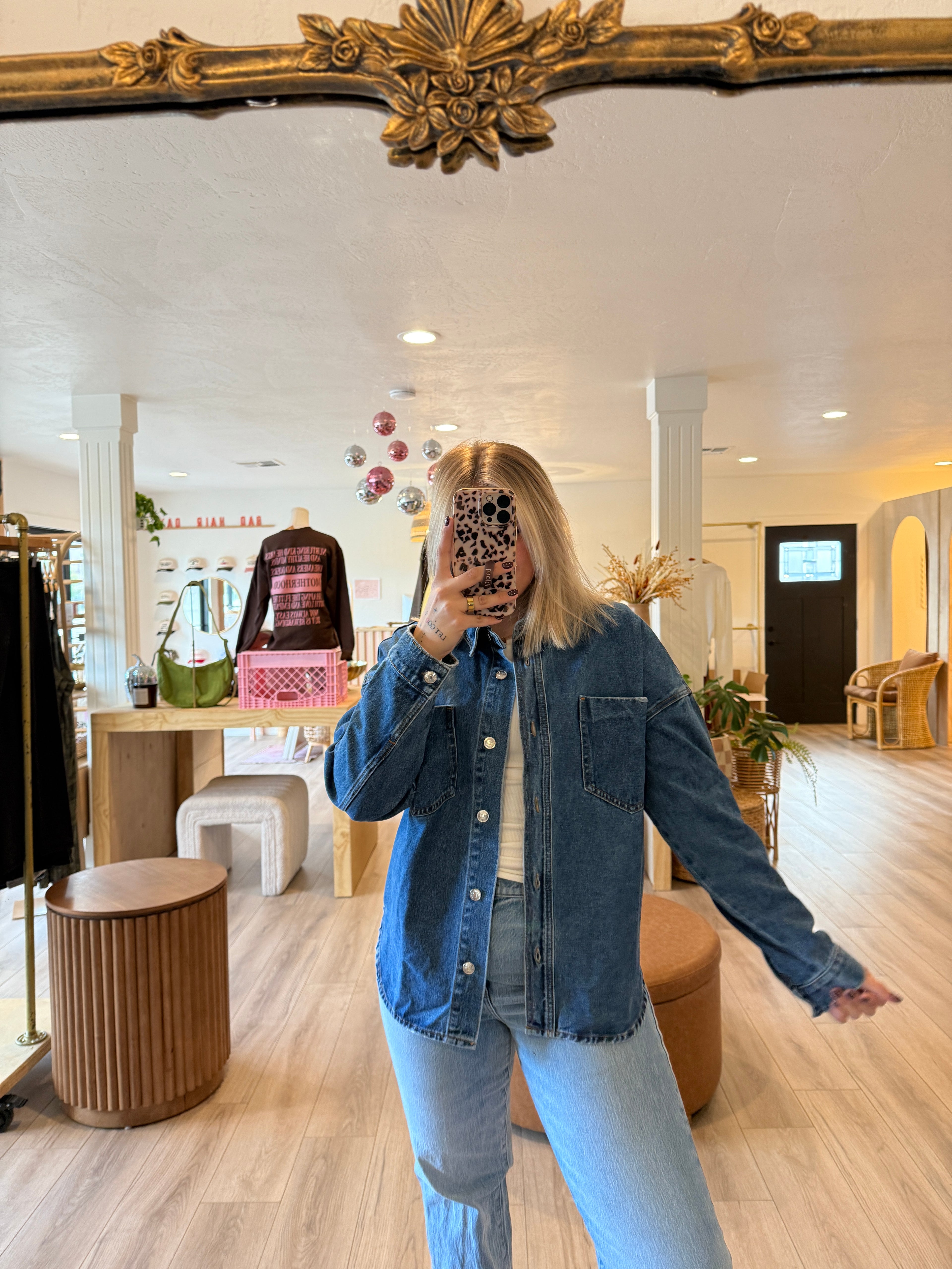 Easy Days Denim Jacket - Dark Wash