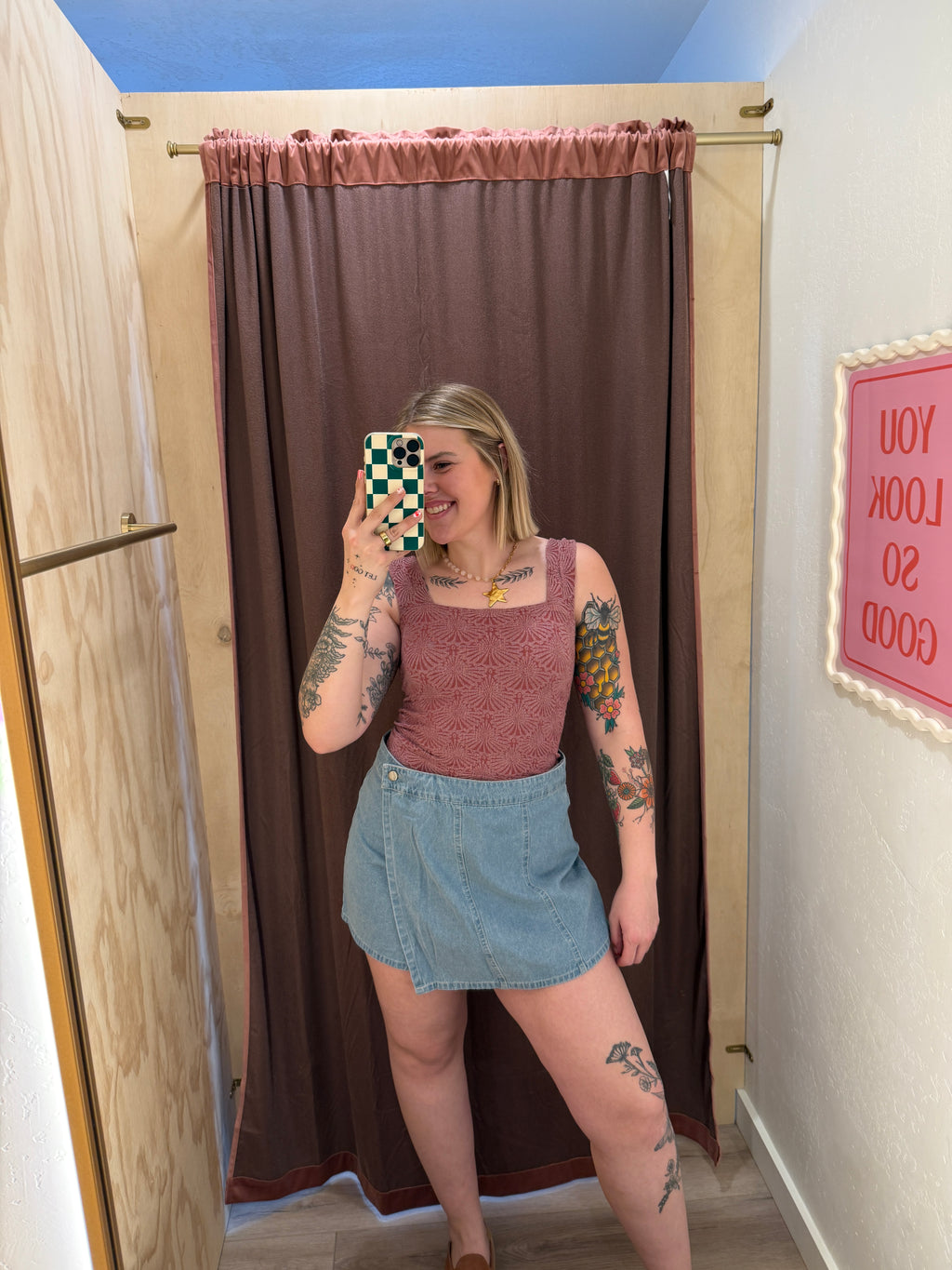 Daydream Denim Skort