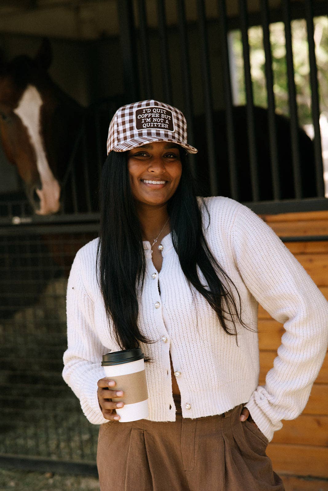 I'd Quit Coffee But I'm Not A Quitter Hat