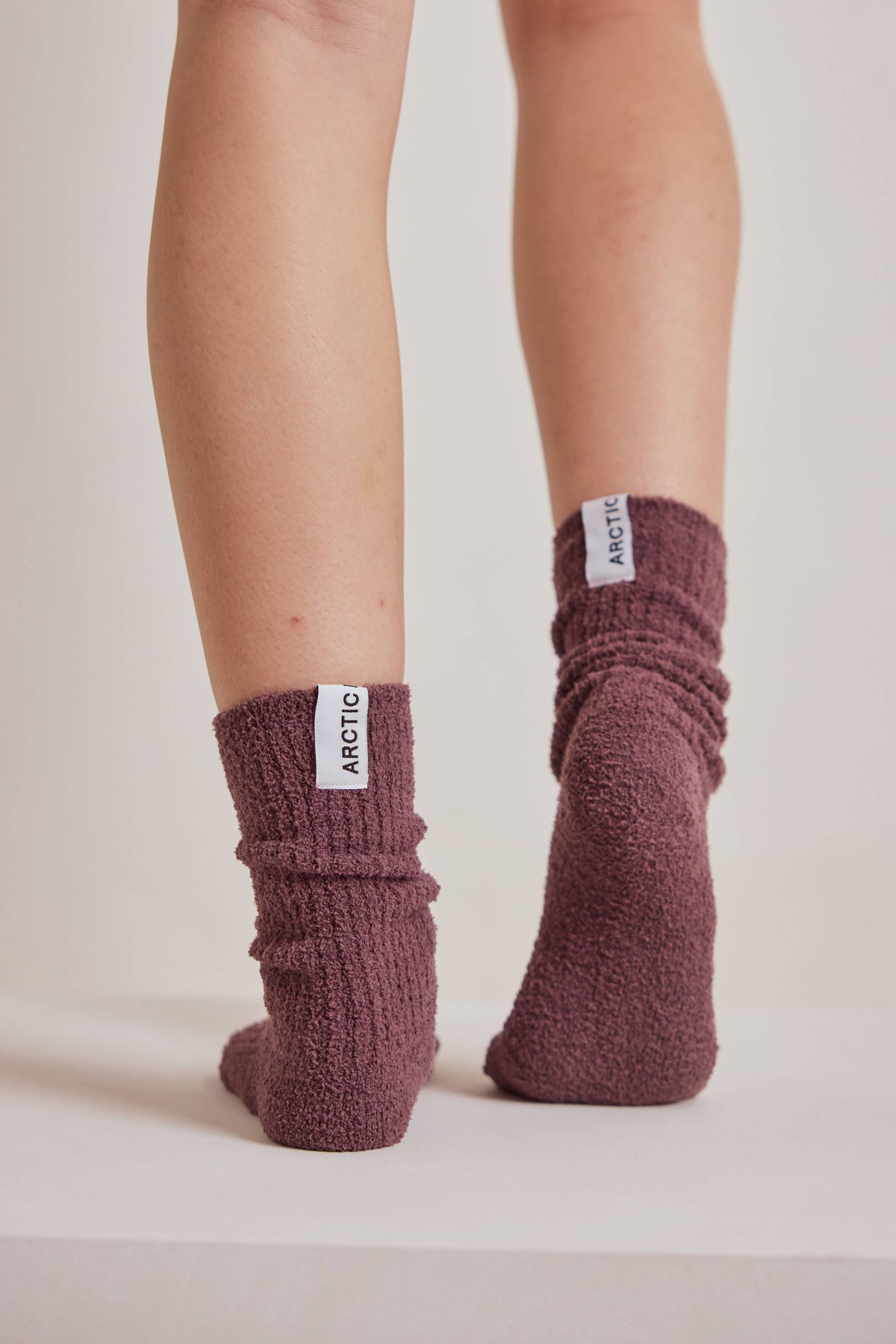 Cosy Socks - 100% Recycled - Cocoa Powder