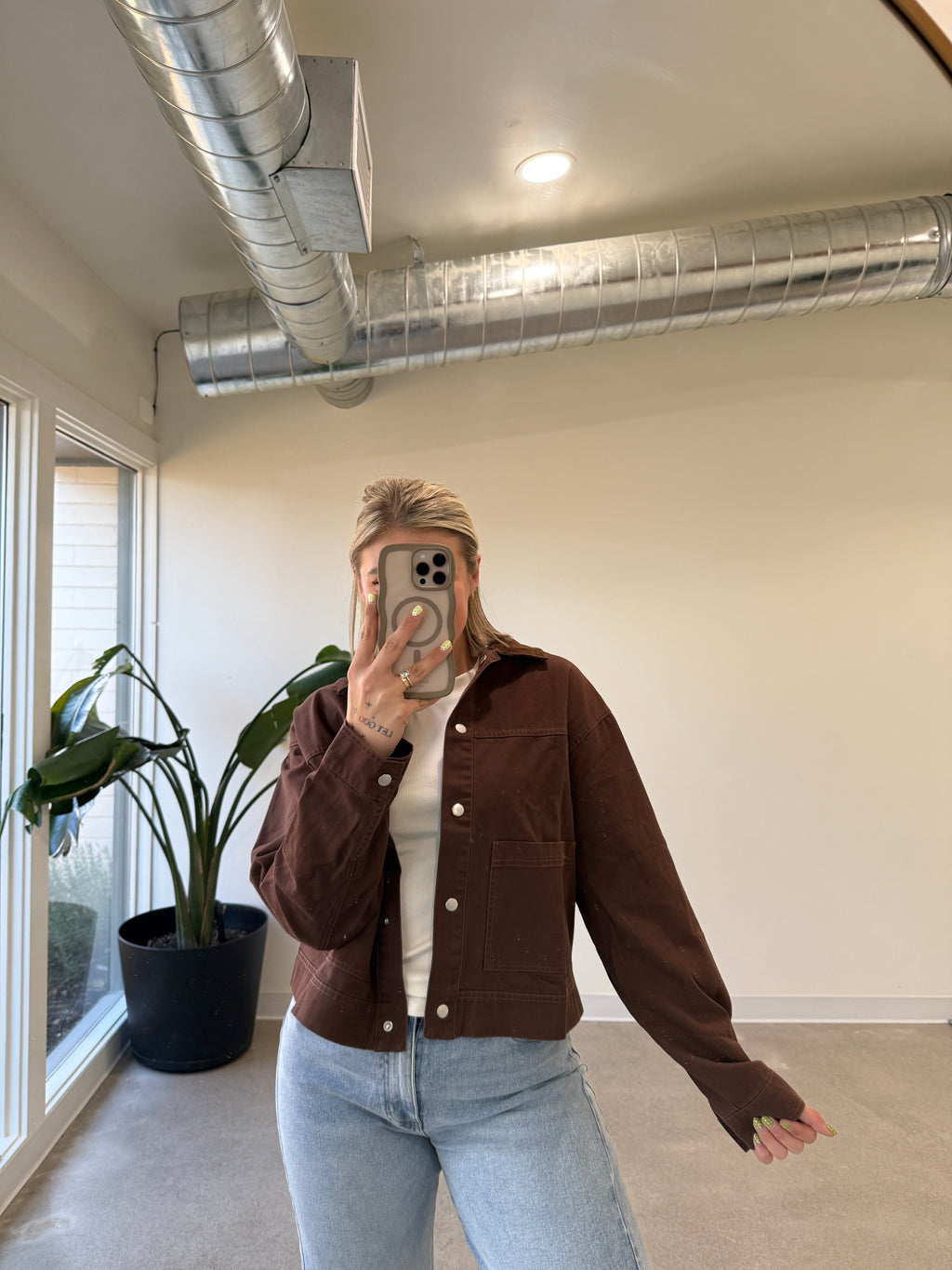 Hali Cotton Utility Jacket