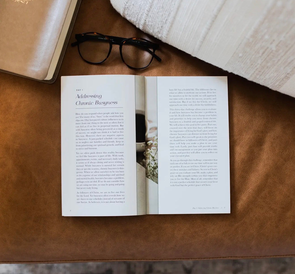 Daily Grace Co. Breaking Free From Busyness