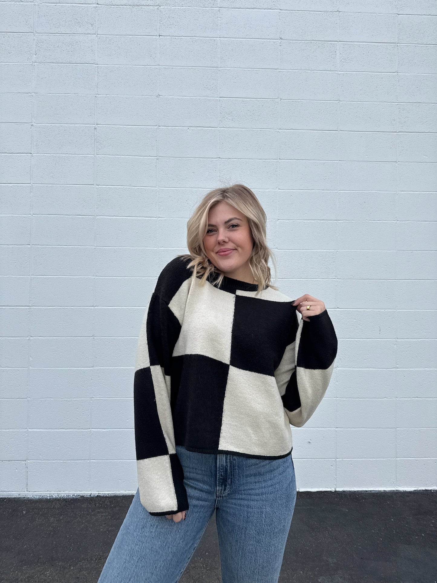 Check Mate Sweater