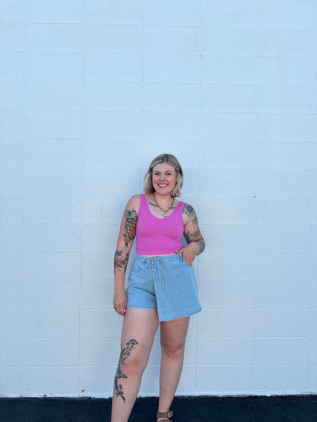 Daily Denim Skort