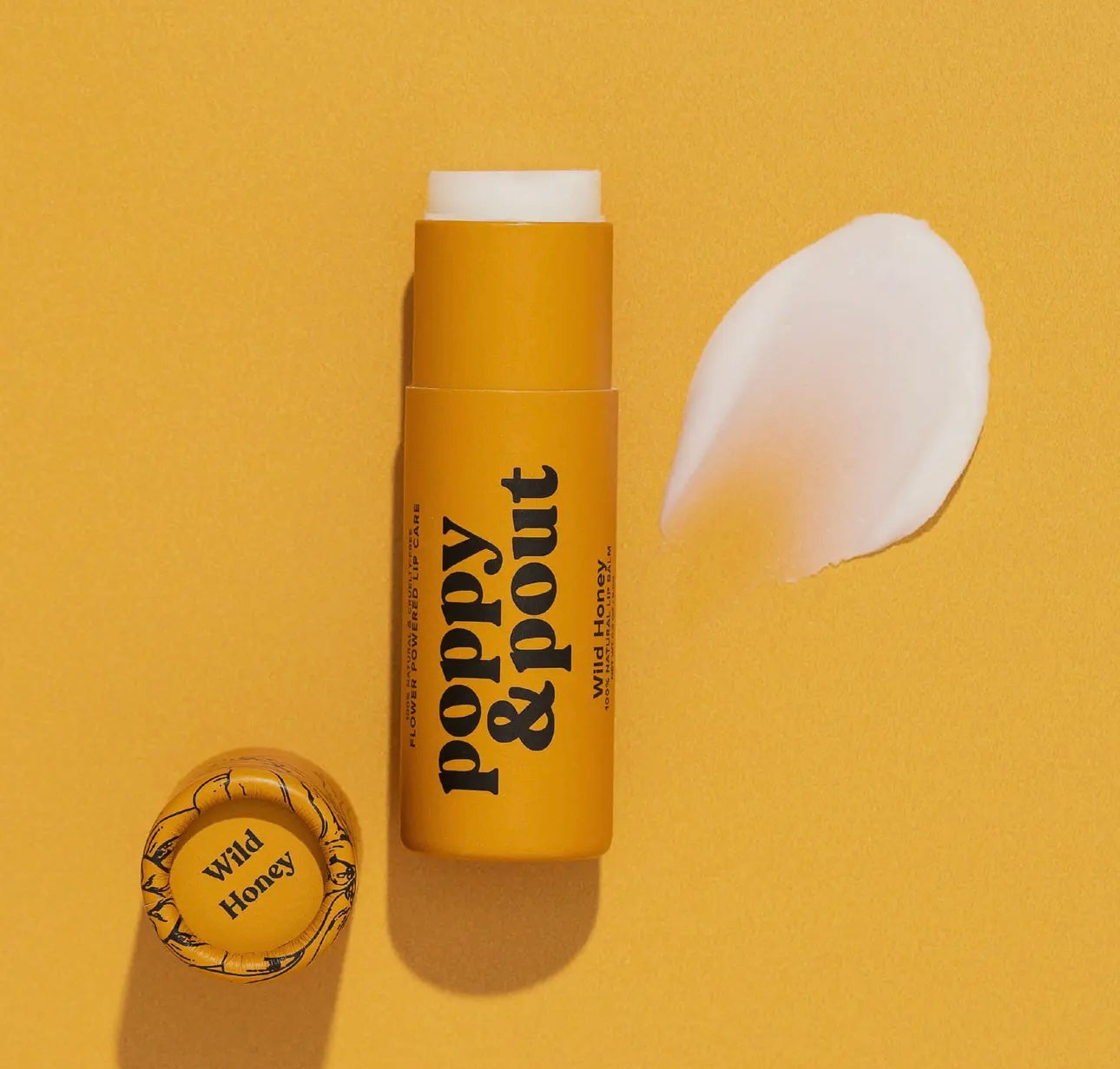 Poppy & Pout Lip Balm: Wild Honey