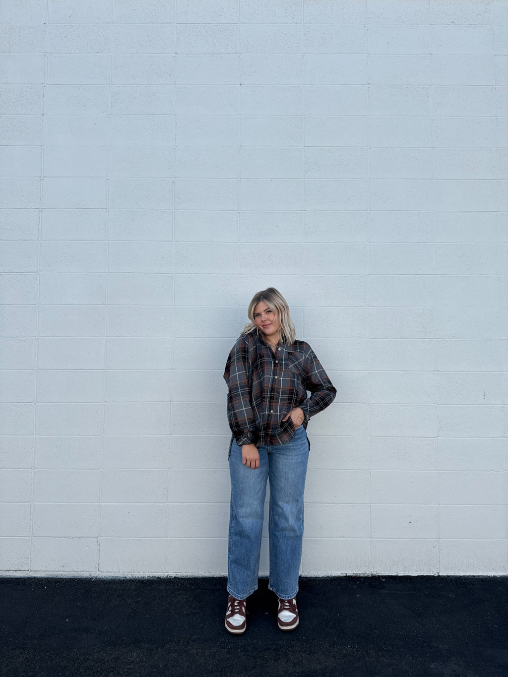 Devin High Rise Wide Leg Jean