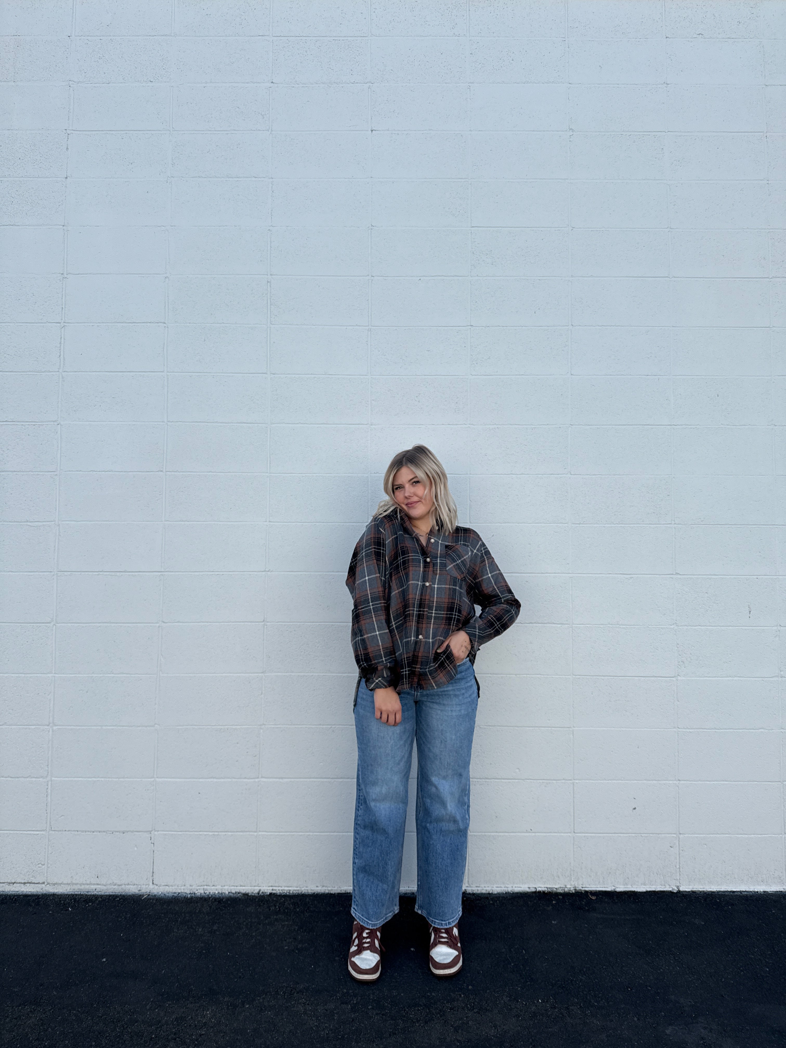 Devin High Rise Wide Leg Jean