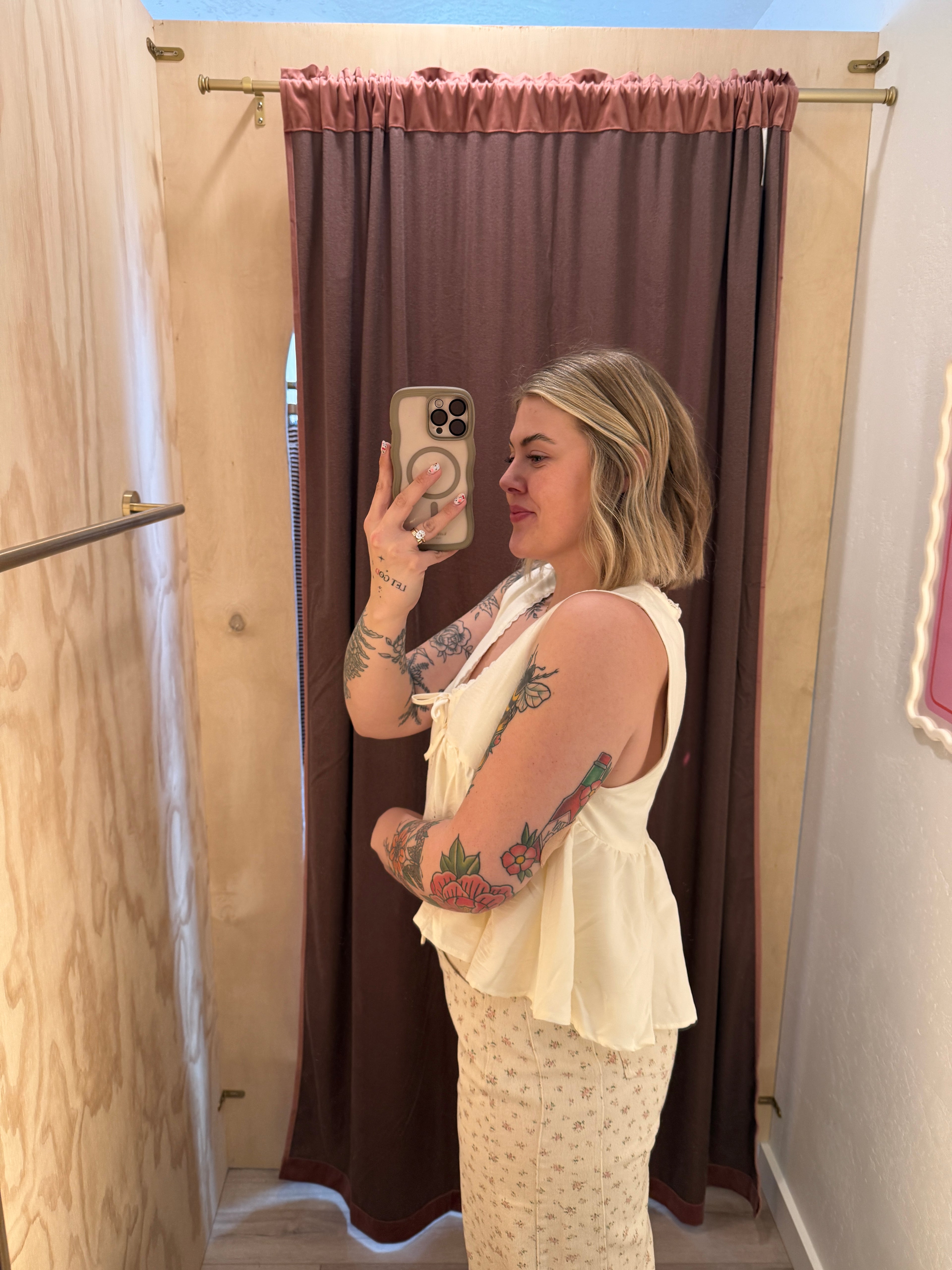 The Darling Lace Tie Top