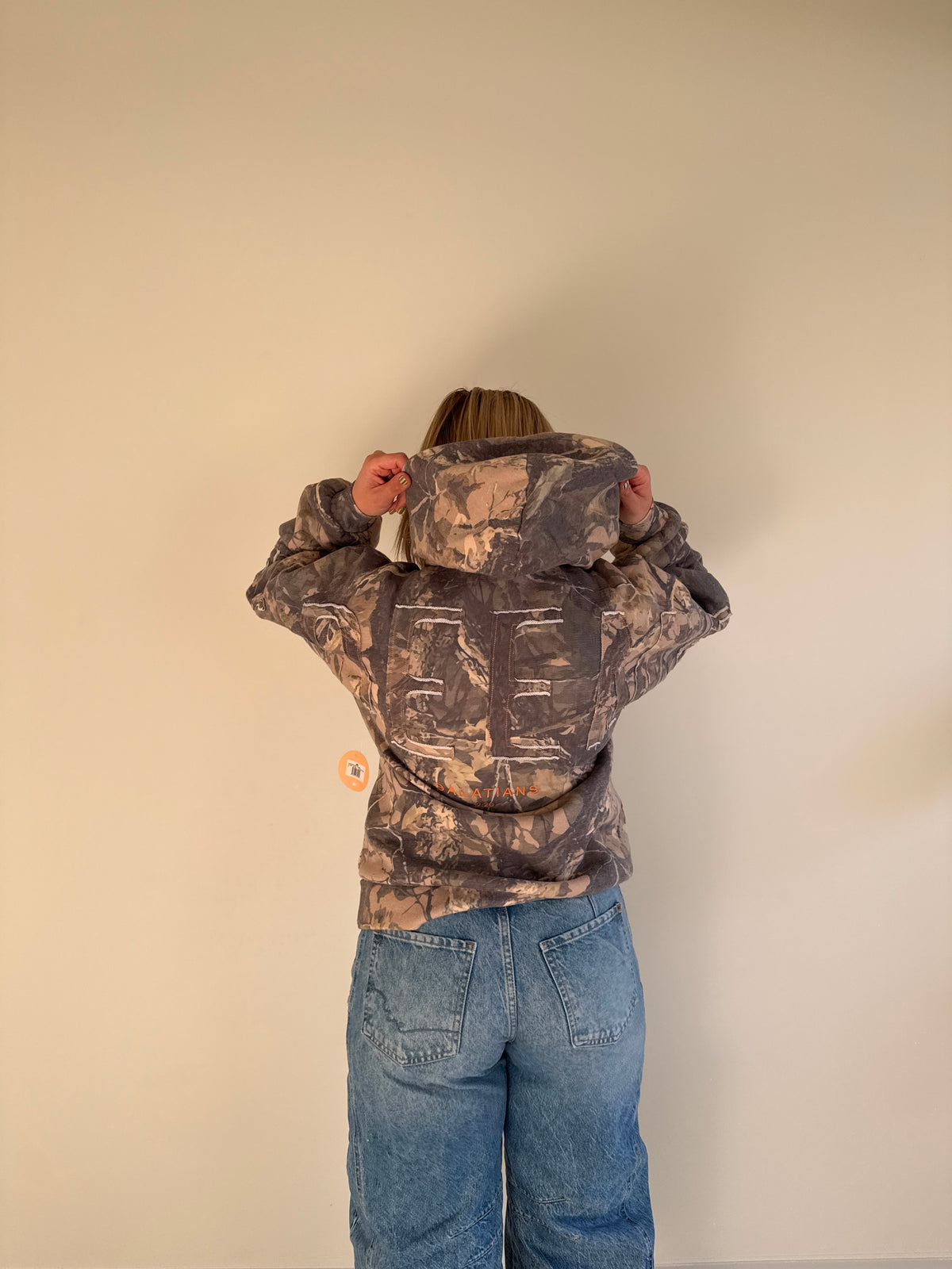 Patchwork Redeemed Dark Camo Hoodie