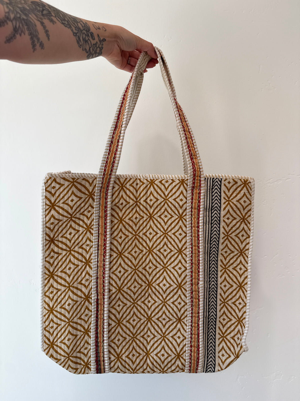 Quilted Tote Bag