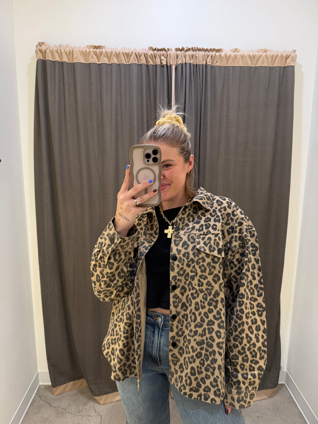 Maizie Leopard Shacket