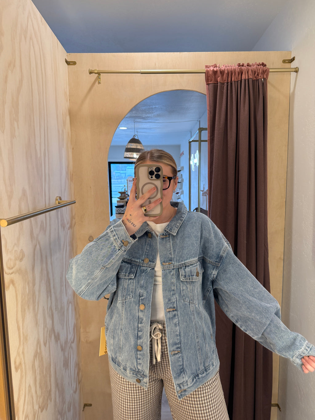Go With The Flow Denim Jacket