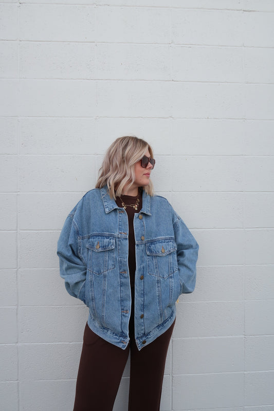 Fall Days Ahead Denim Jacket