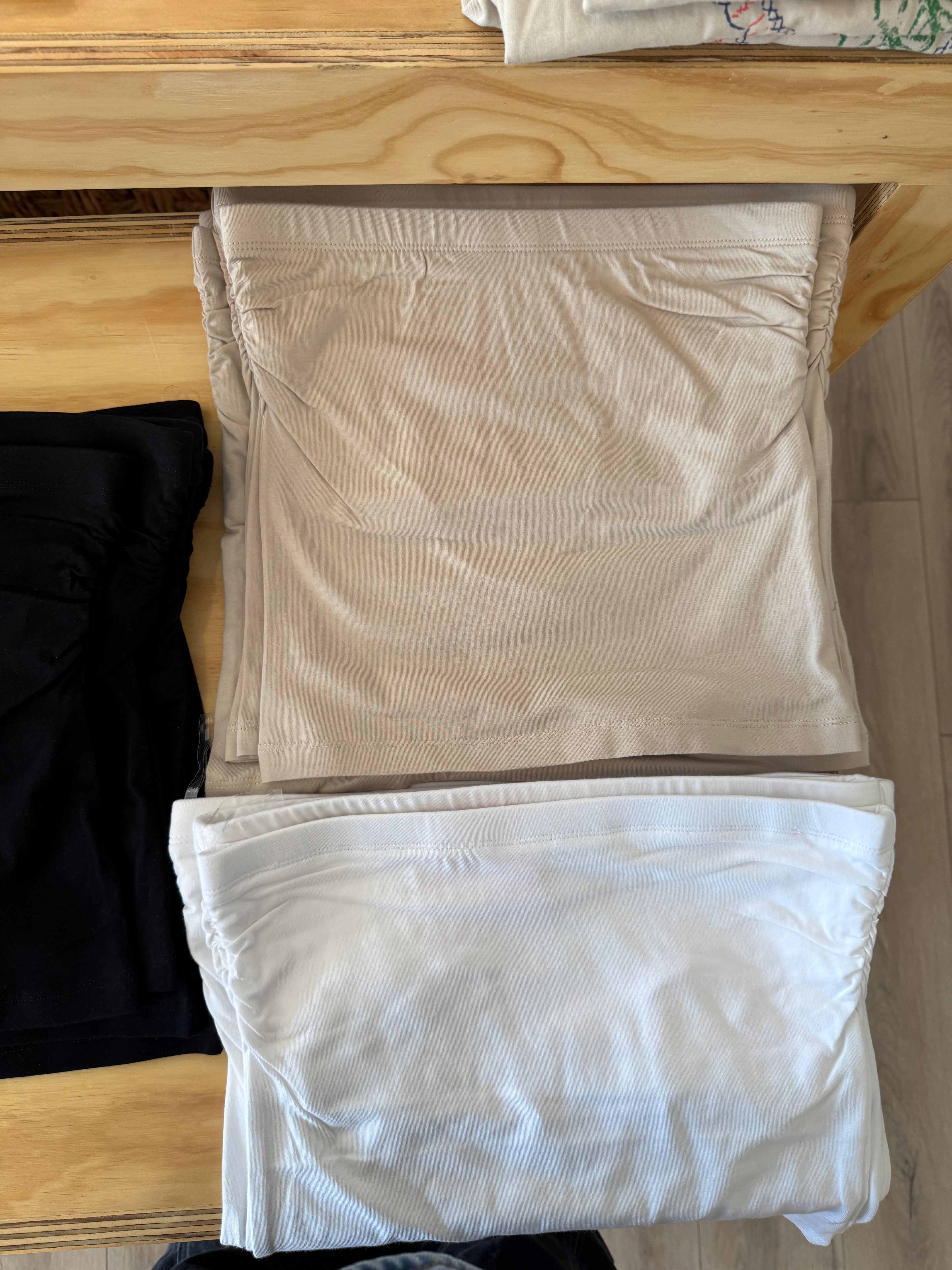 Cotton Tube Top W/ Built in Bra (Multiple colors)