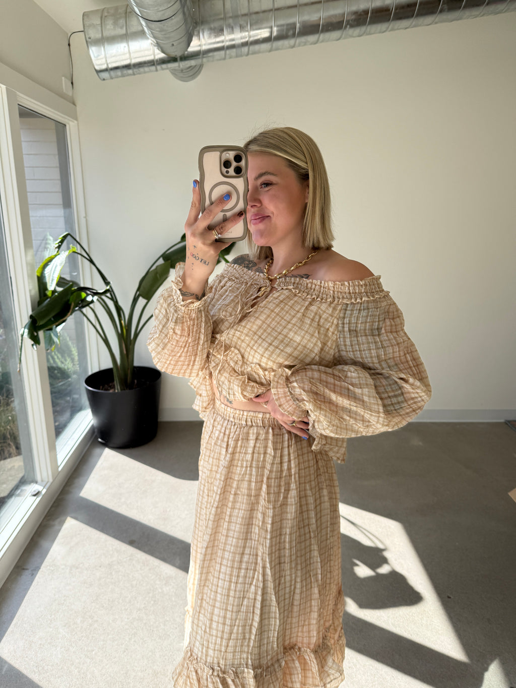 The Marlowe Skirt - Khaki