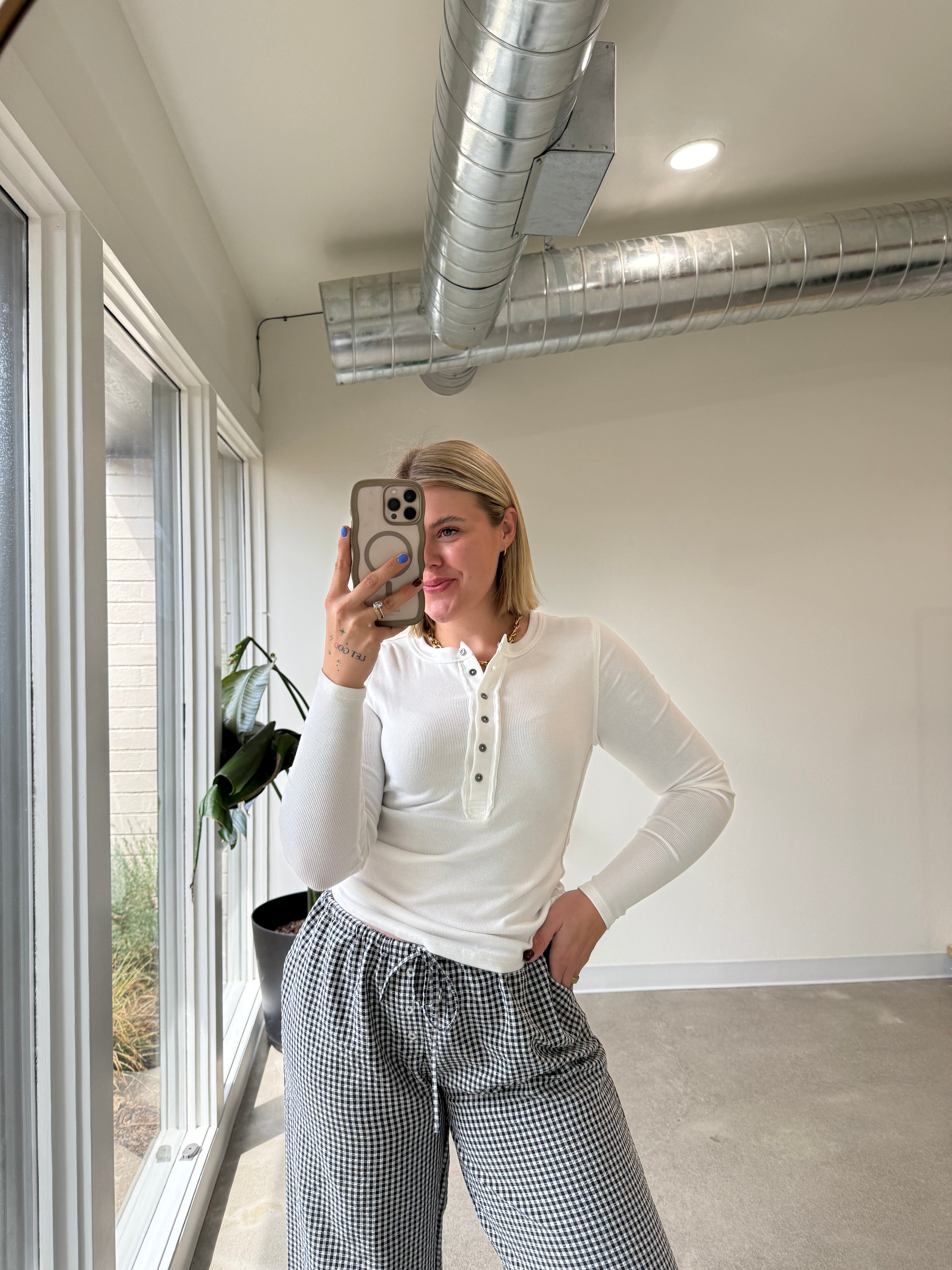 Peyton Ribbed Henley (Multiple Colors)