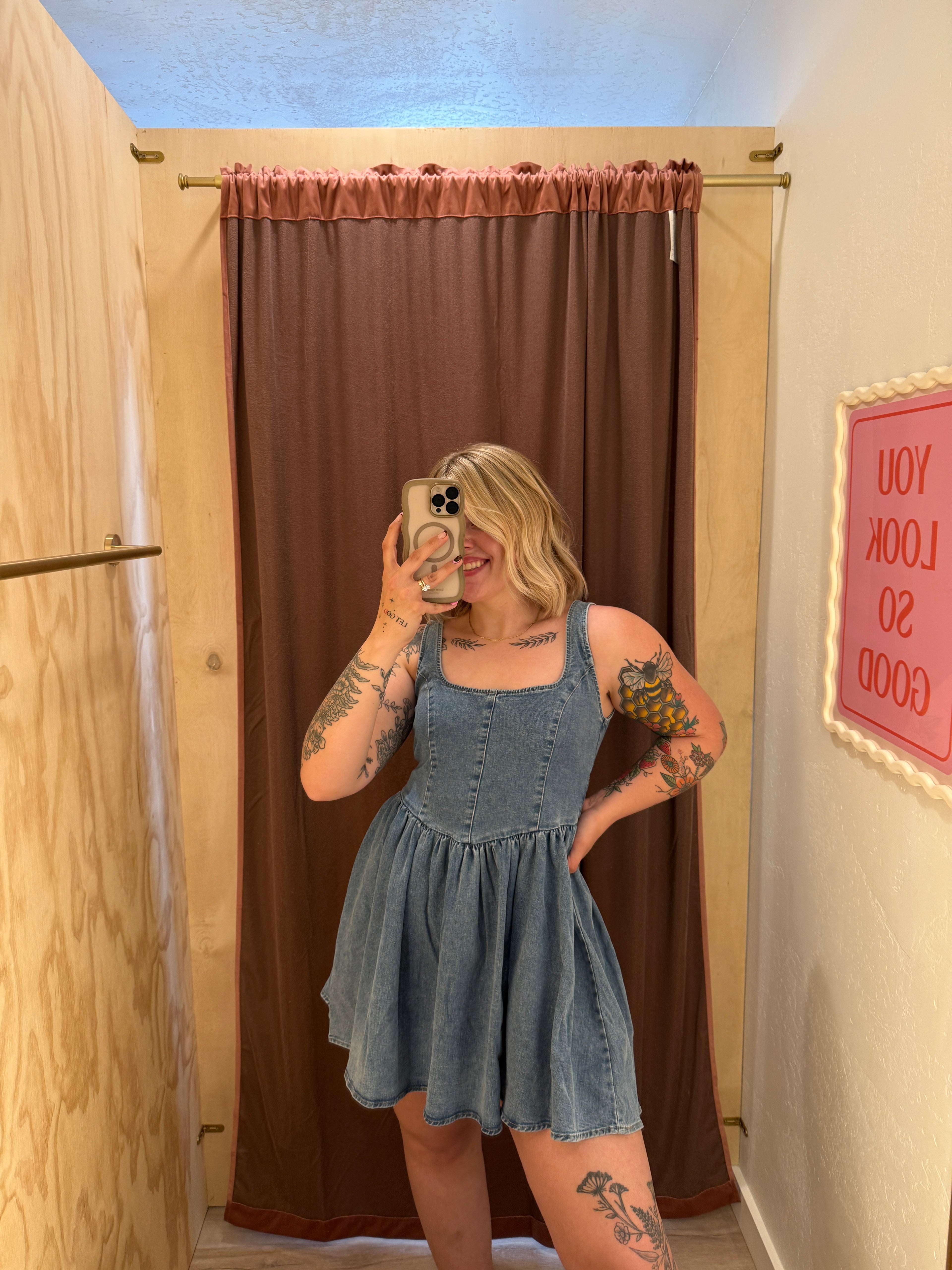 Daydream Denim Mini Dress
