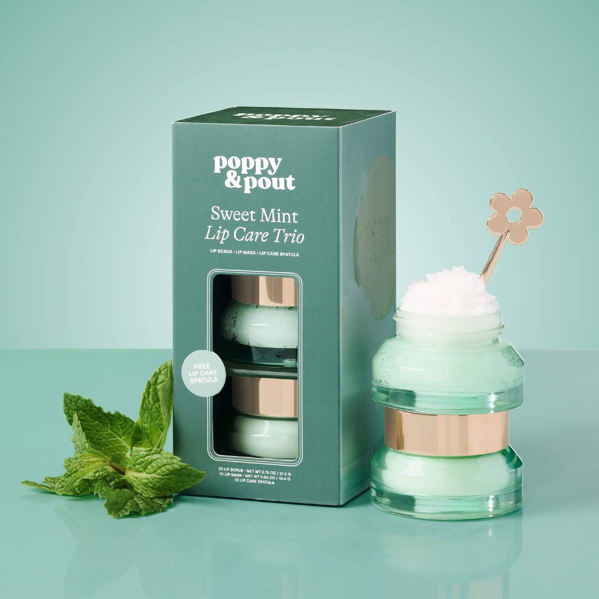Poppy and Pout Lip Care Trio -  Sweet Mint