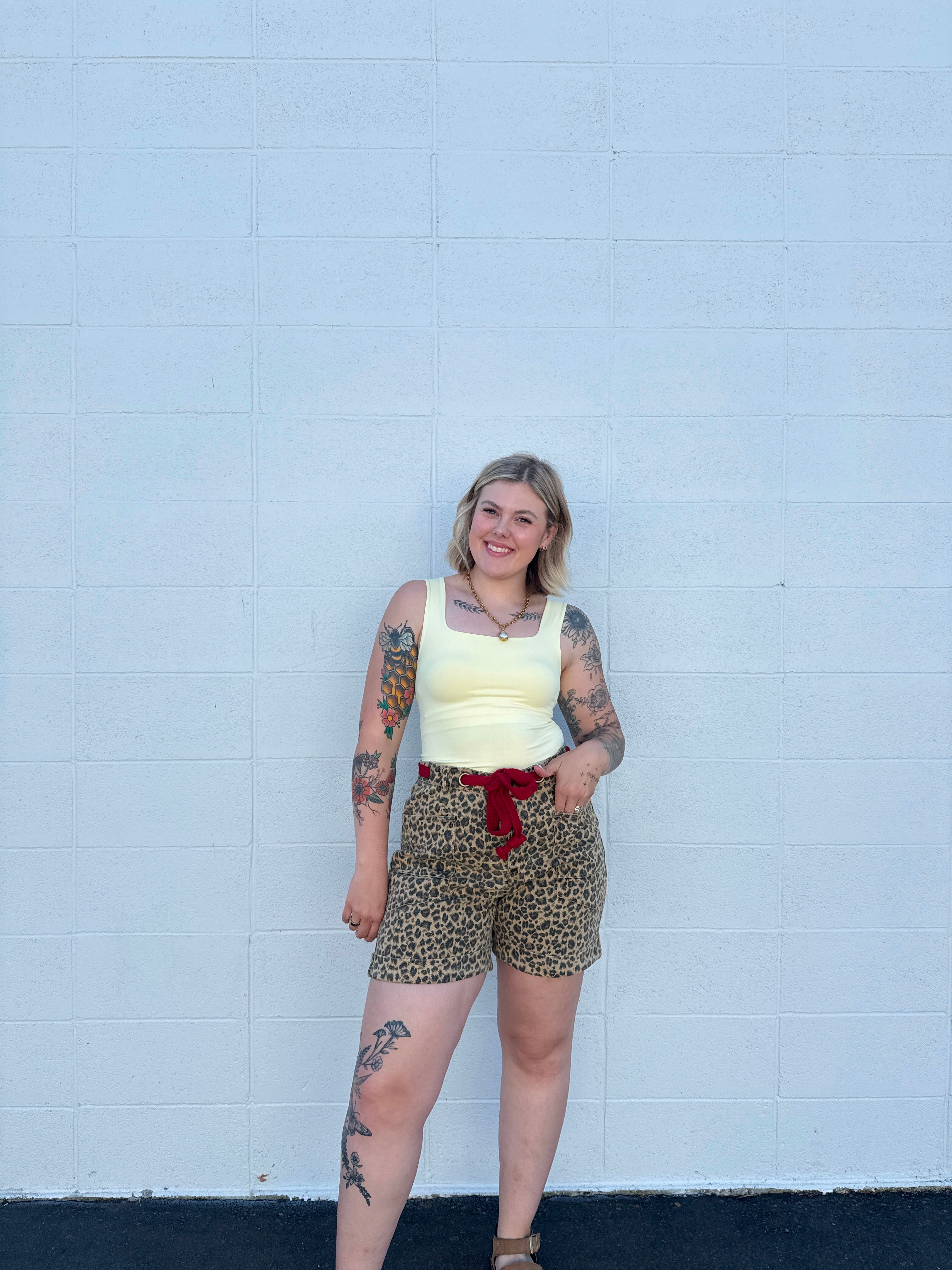 Heatwave Leopard Shorts