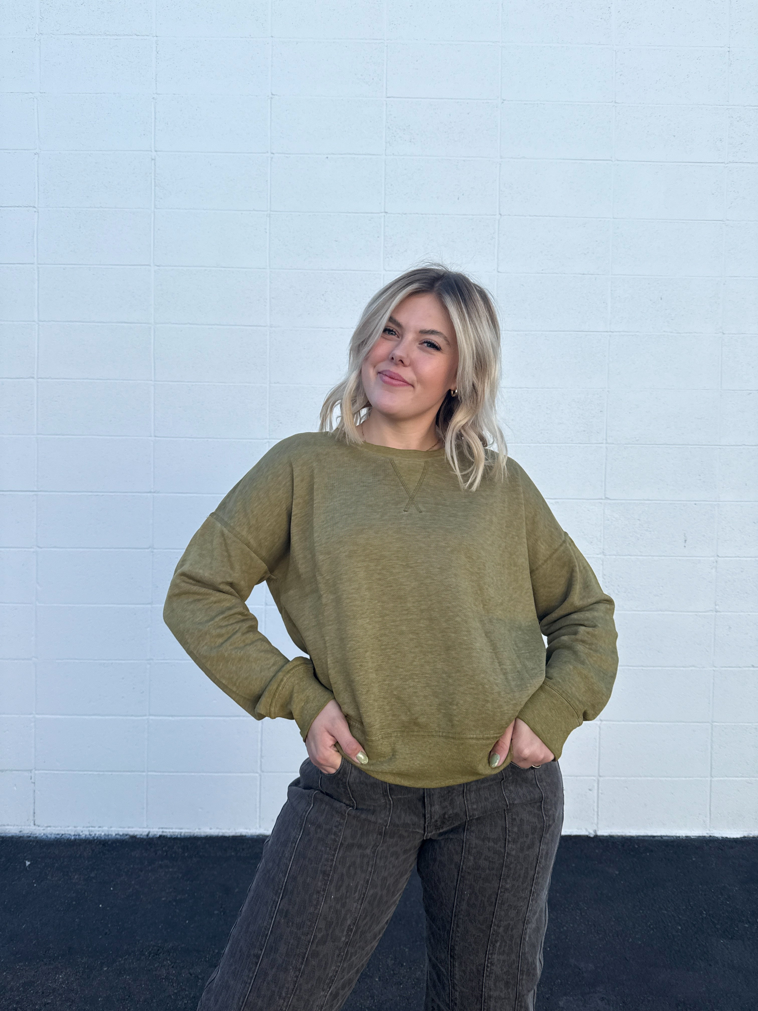 The Dune Wash Crewneck (multiple colors)