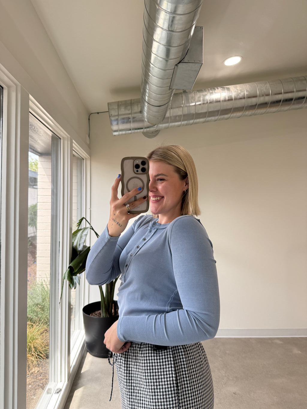 Peyton Ribbed Henley (Multiple Colors)