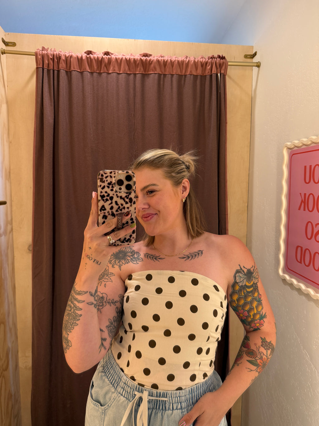 Dottie Tube Top